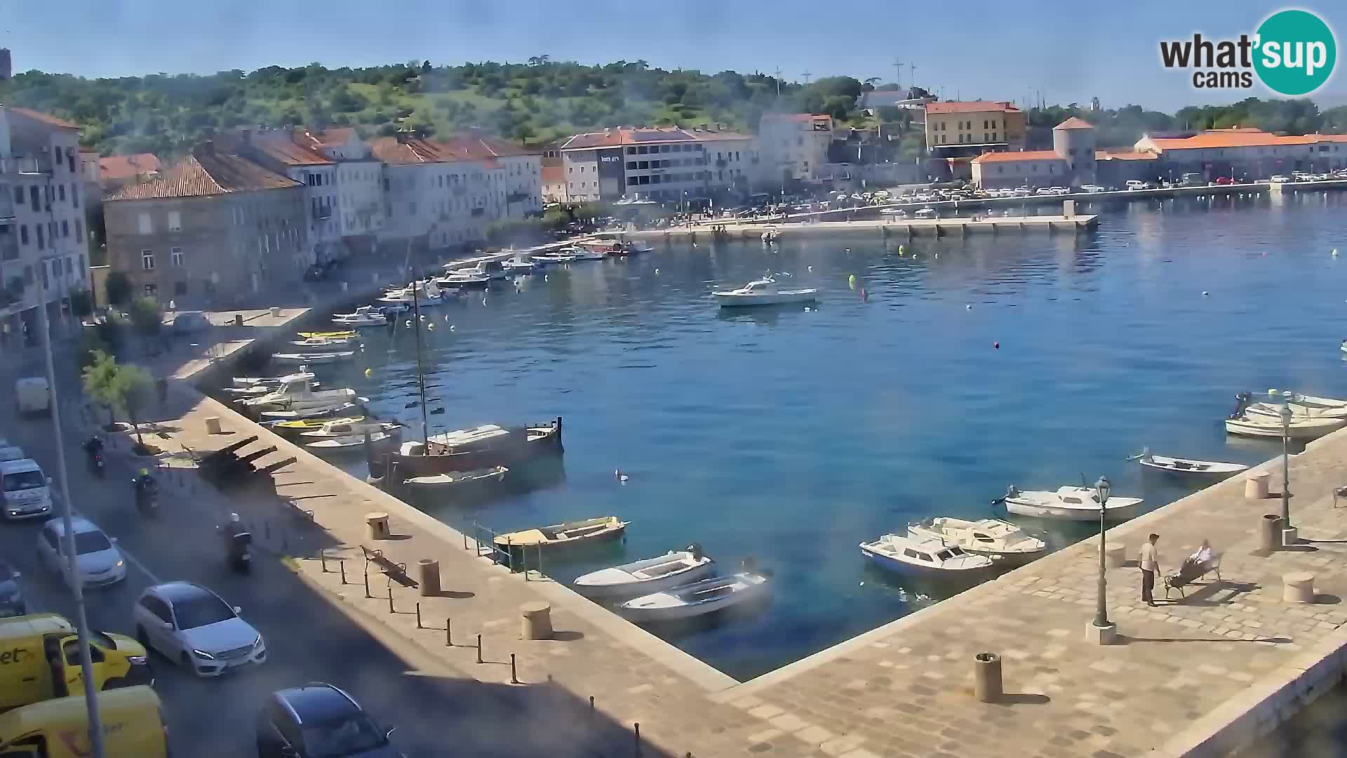 Senj camera en vivo – Vista panorámica de Senj riva