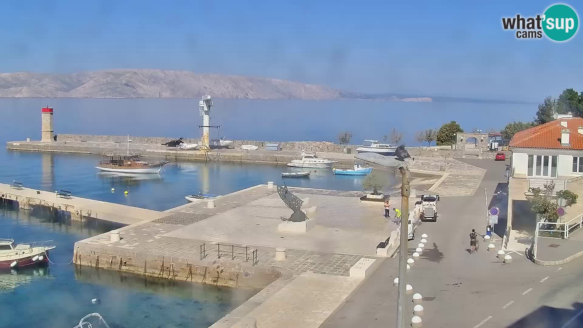 Senj Webcam – Panoramic view of Senj riva