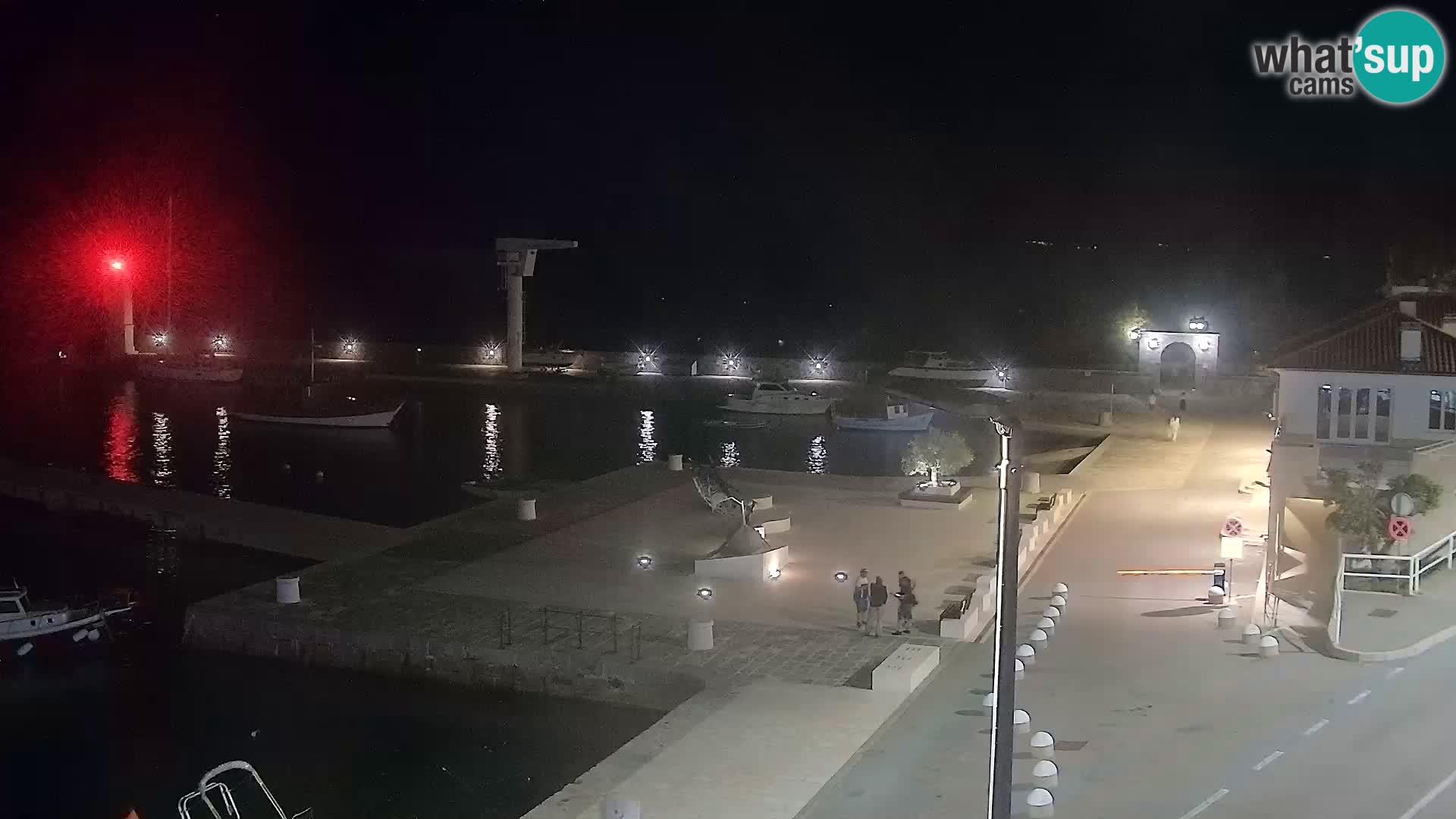 Webcam Segna – Panorama dell’lungomare di Senj