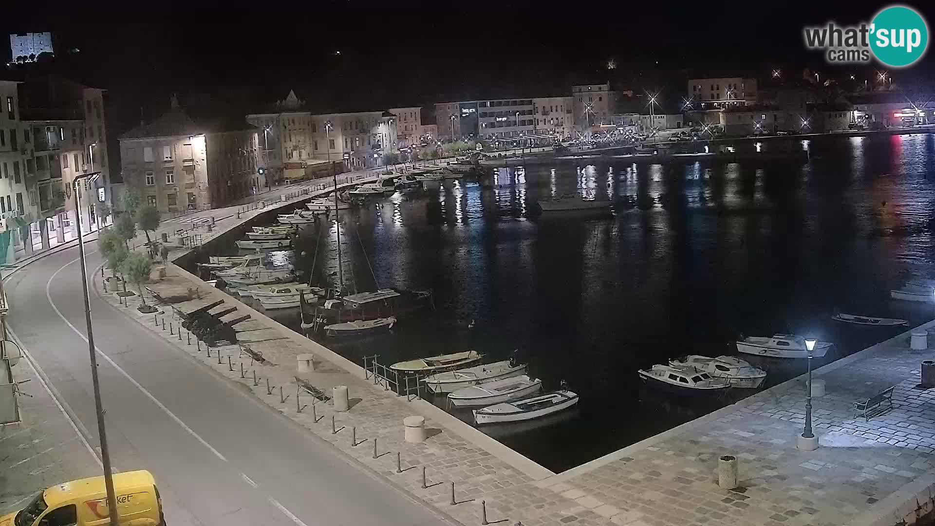 Senj Spletna kamera – pogled na obalo Senja