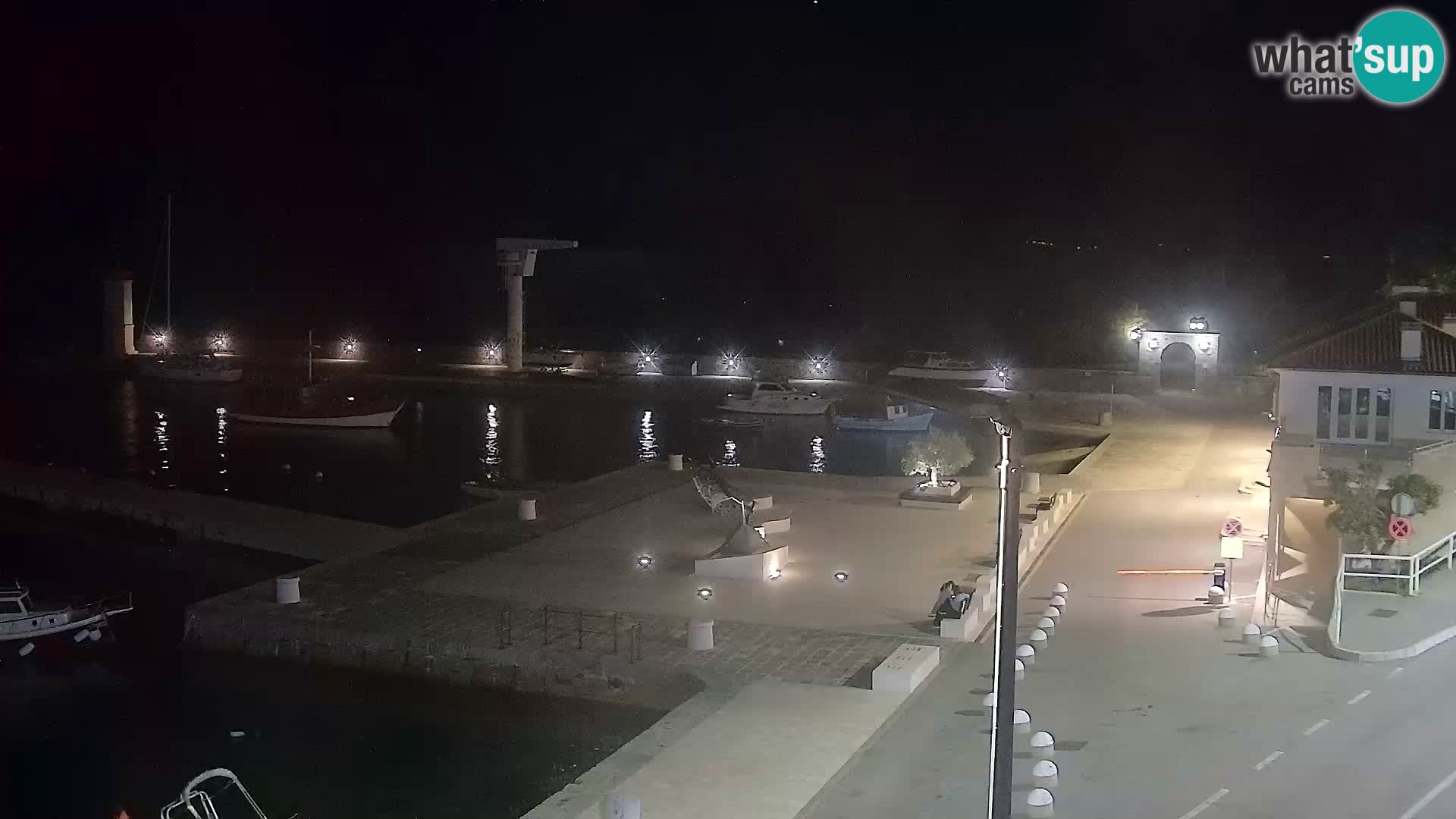 Senj camera en vivo – Vista panorámica de Senj riva