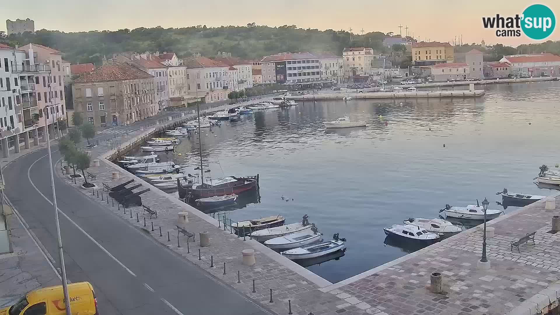 Senj camera en vivo – Vista panorámica de Senj riva