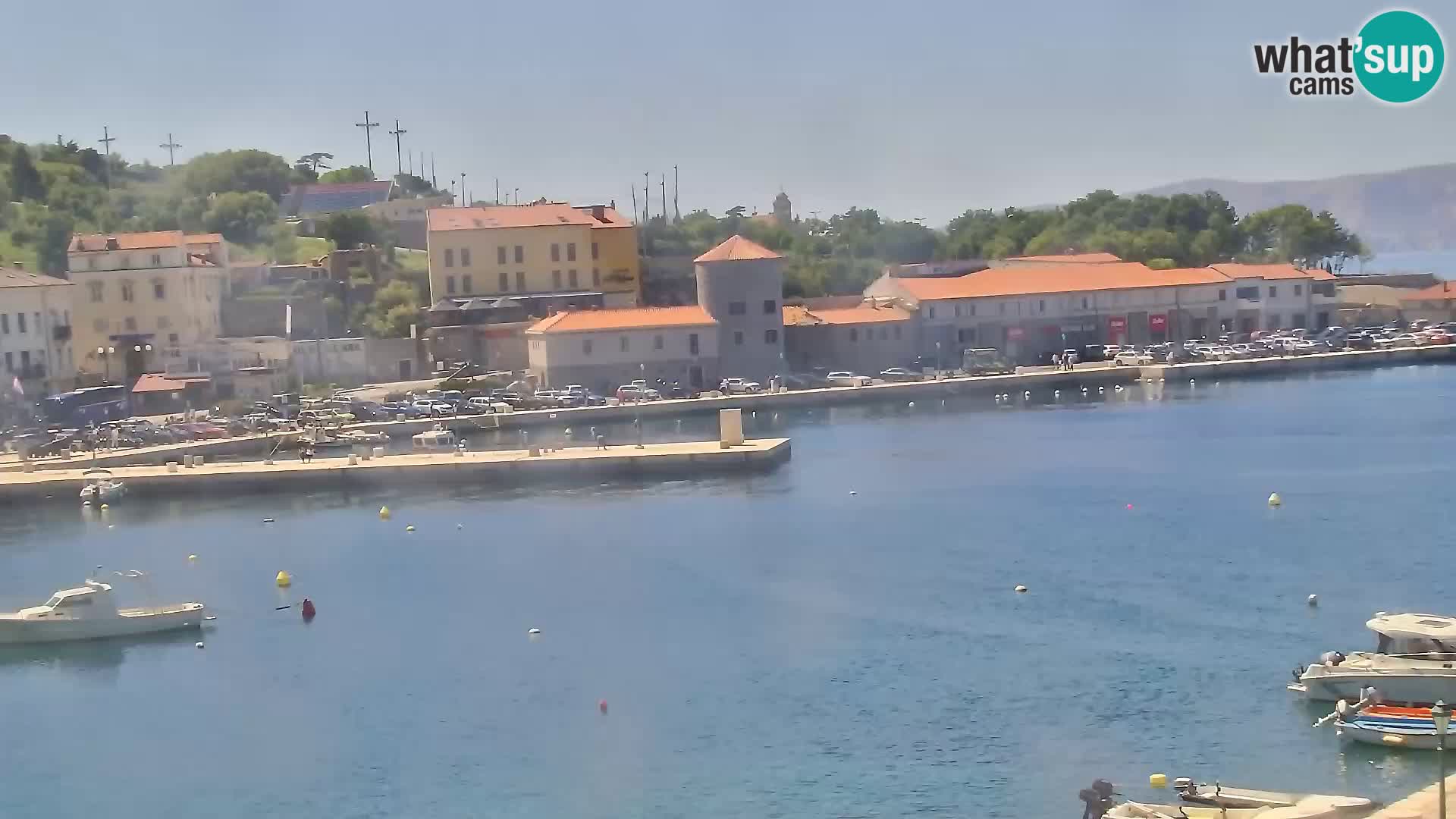 Senj Spletna kamera – pogled na obalo Senja