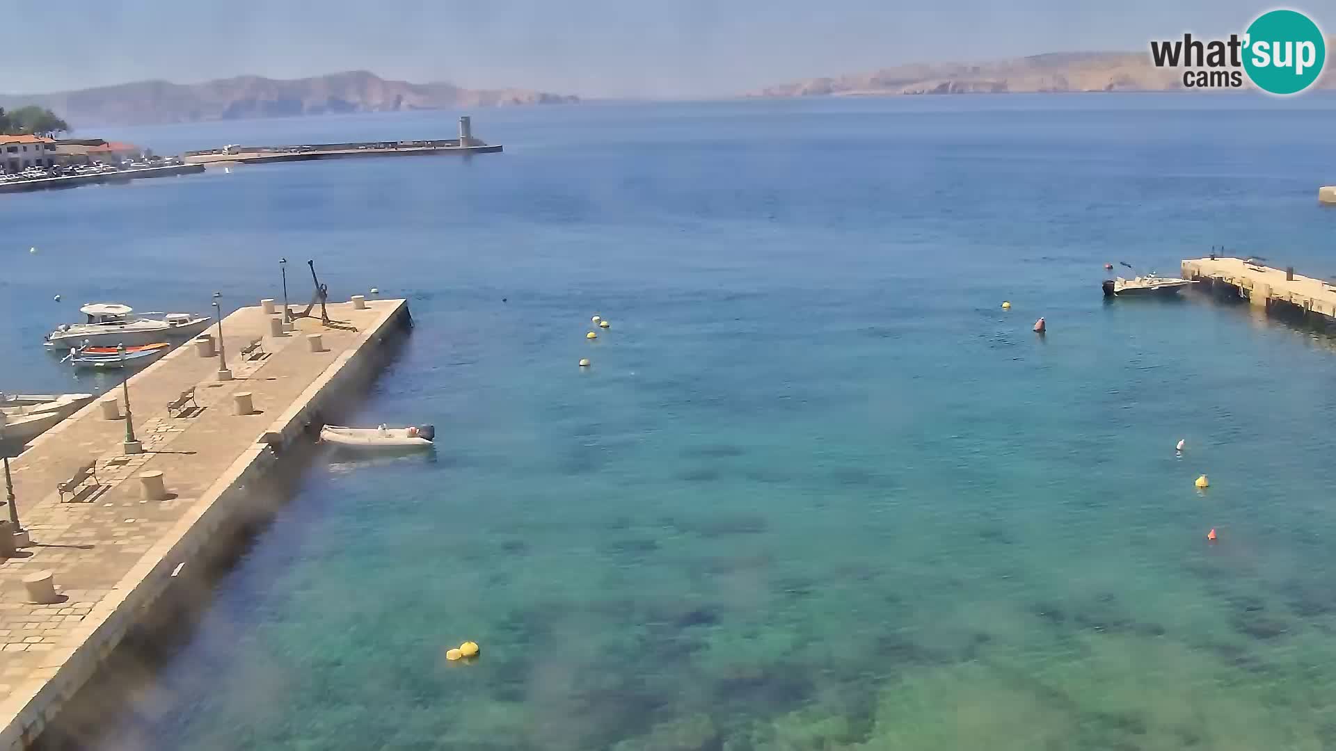 Senj camera en vivo – Vista panorámica de Senj riva