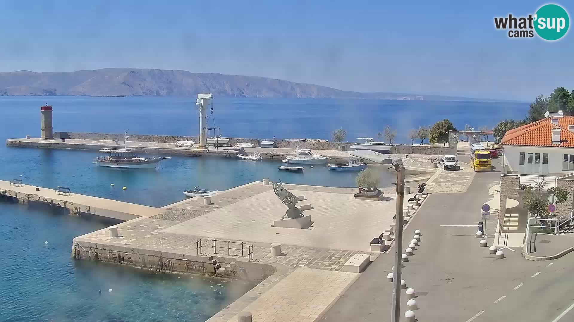 Senj Webcam – Panoramic view of Senj riva
