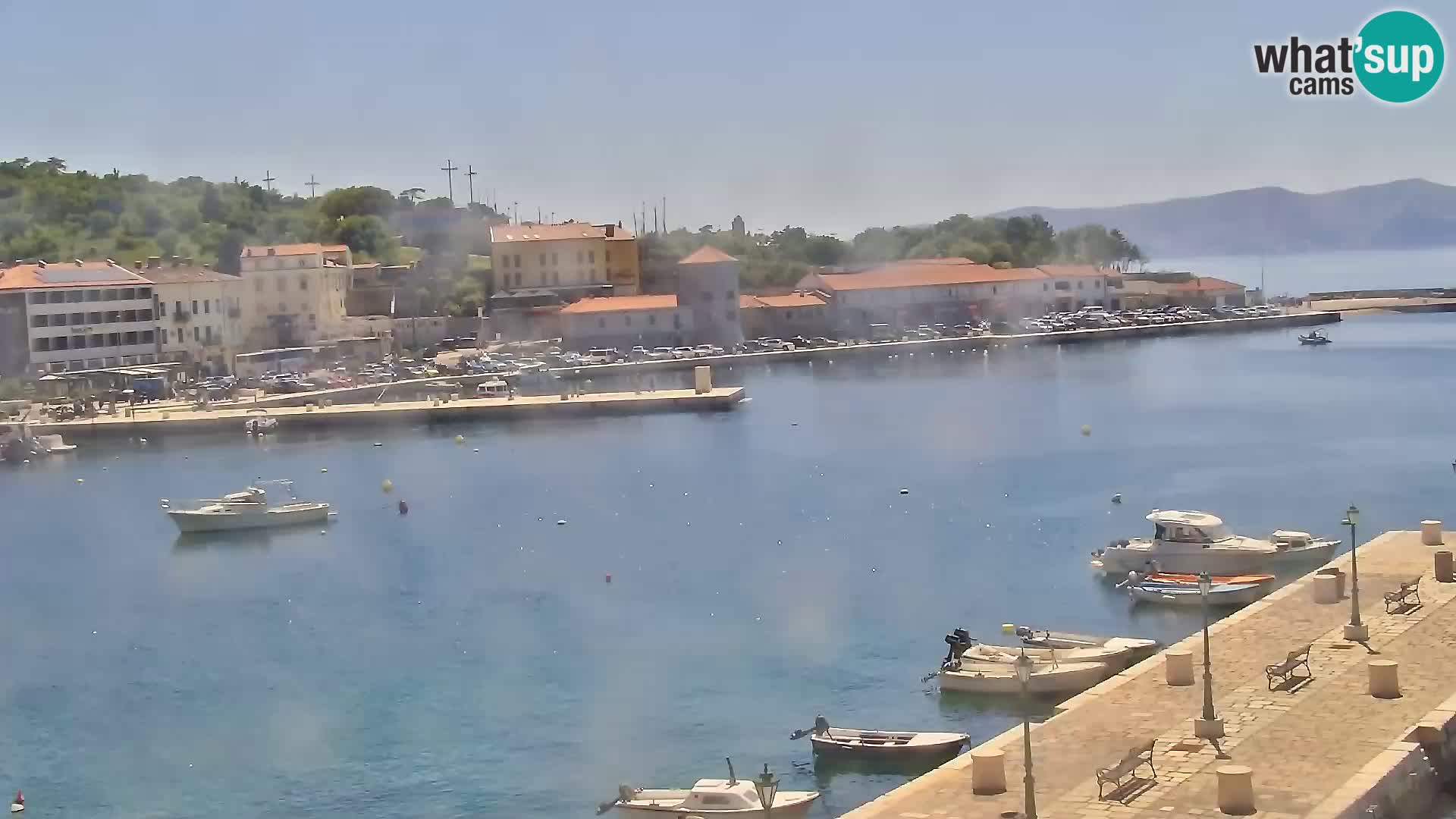 Senj Spletna kamera – pogled na obalo Senja