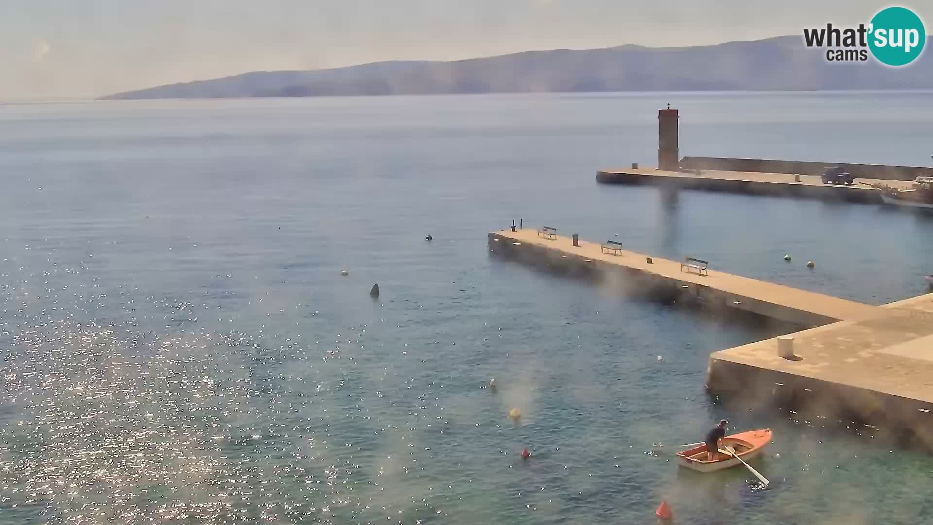 Senj Webcam – Panoramic view of Senj riva