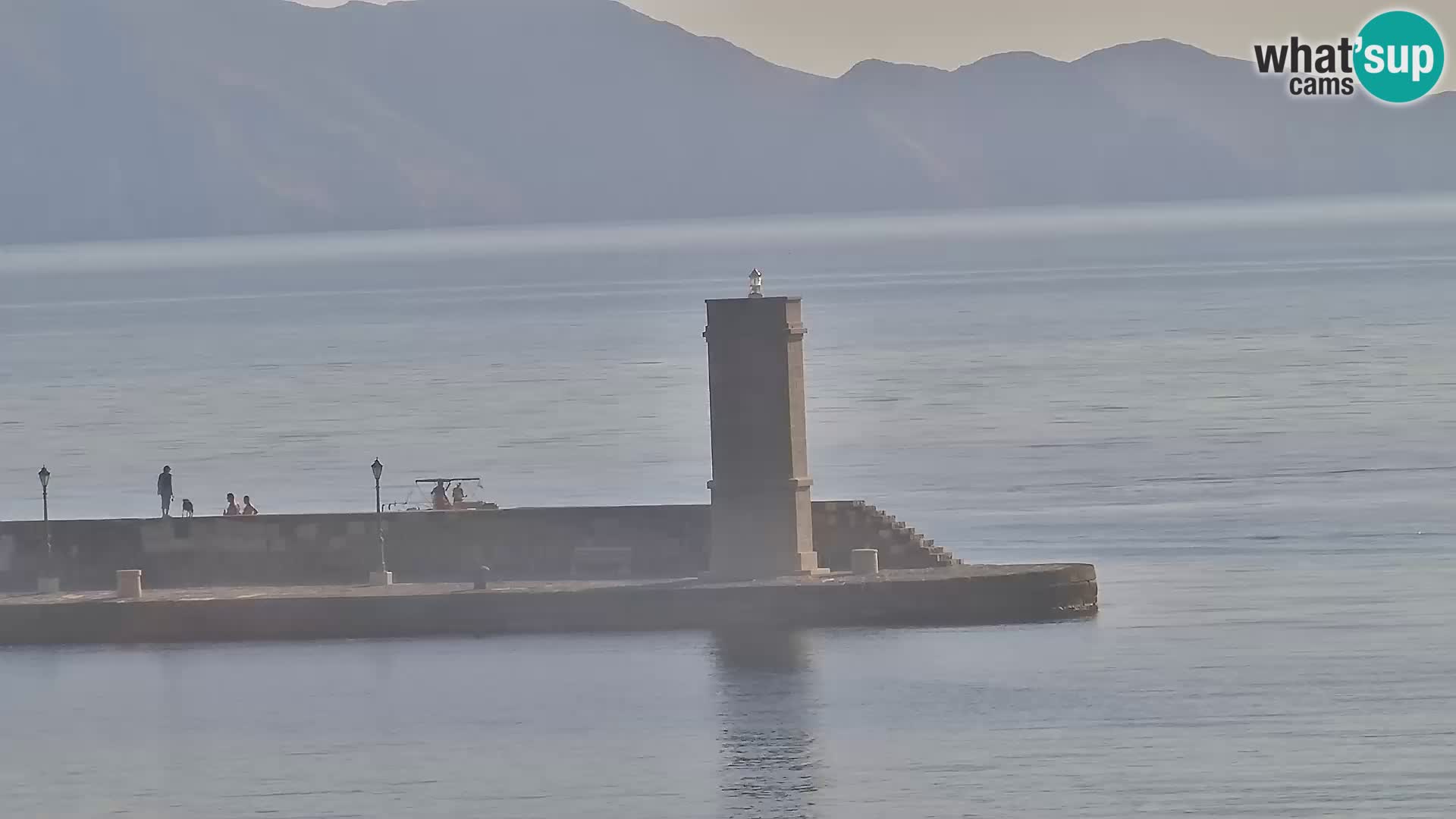 Webcam Segna – Panorama dell’lungomare di Senj