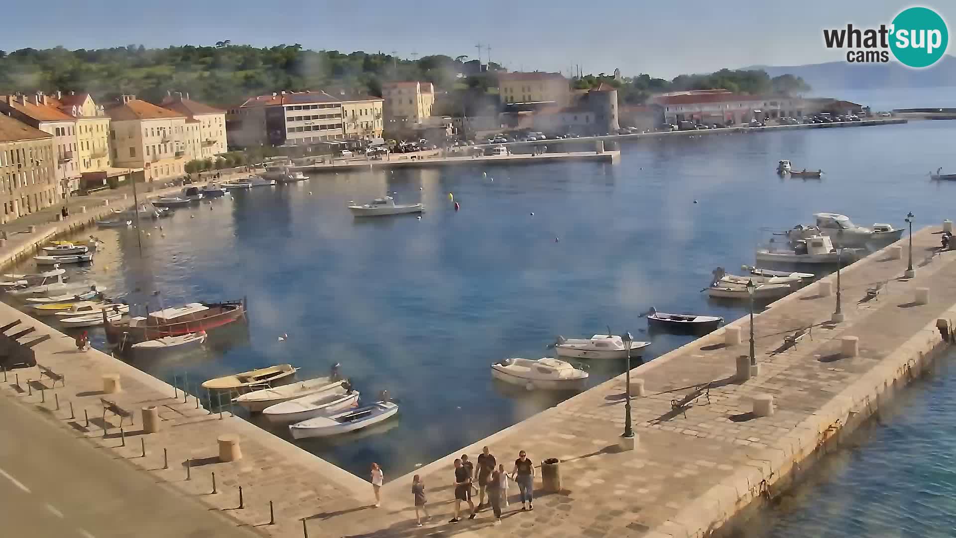 Webcam Segna – Panorama dell’lungomare di Senj