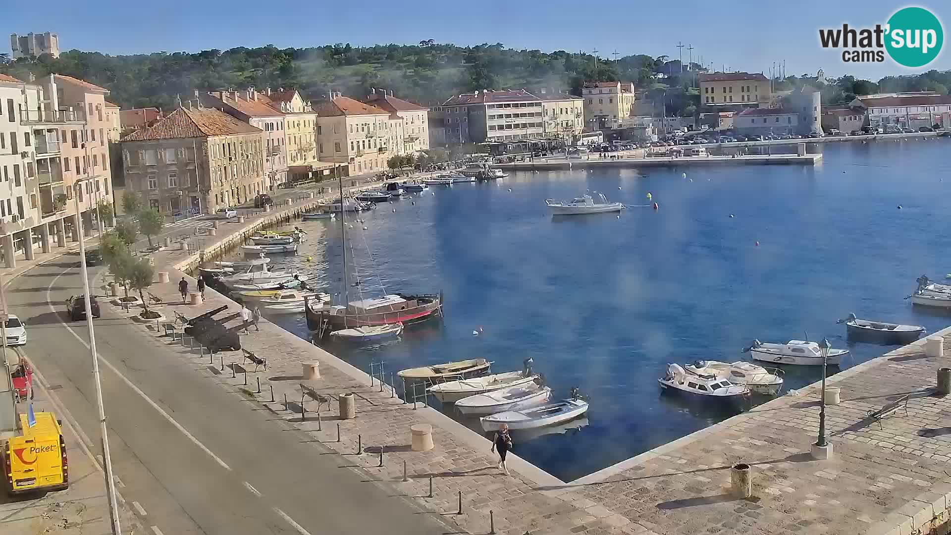 Webcam Segna – Panorama dell’lungomare di Senj