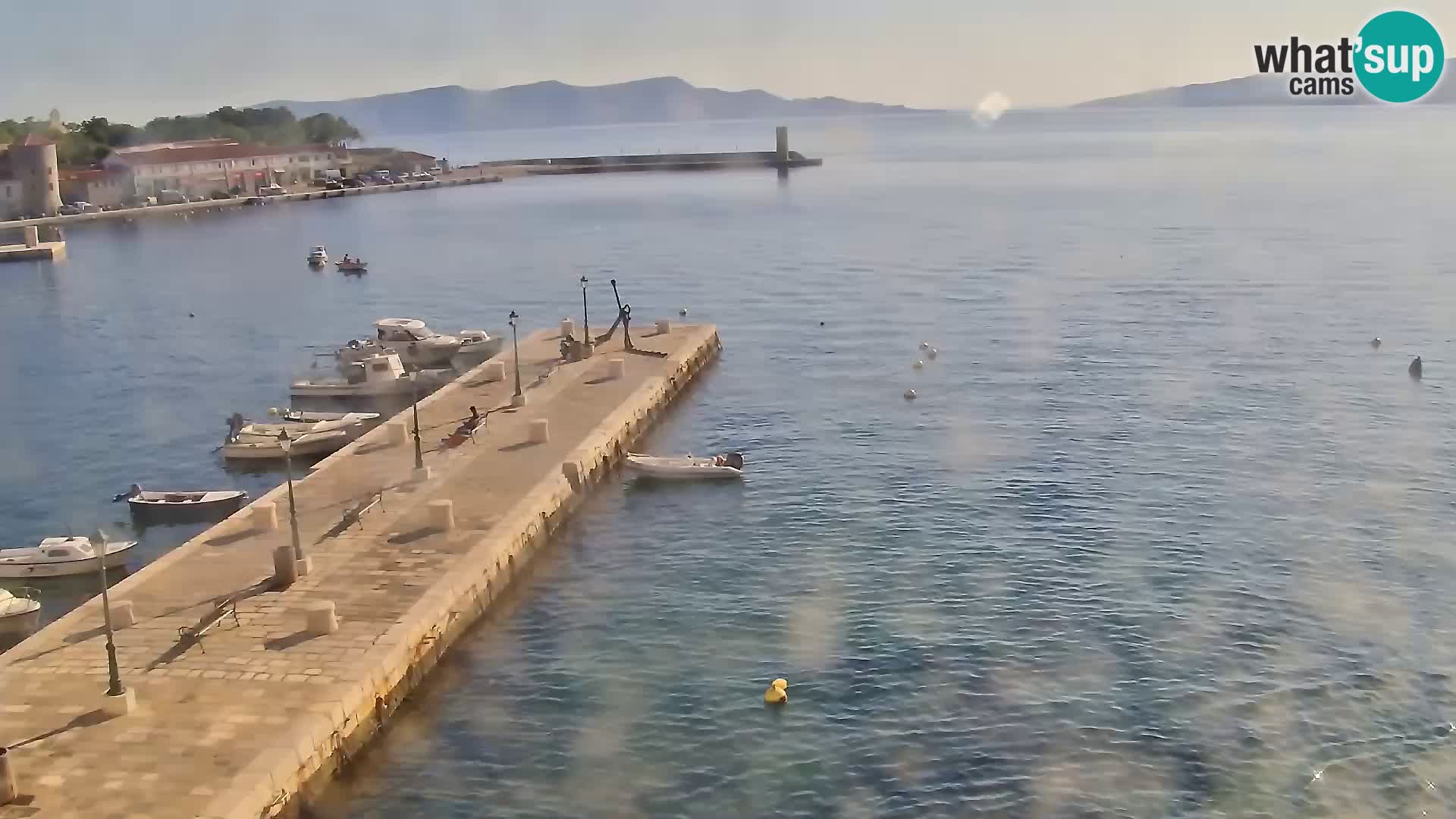 Webcam Segna – Panorama dell’lungomare di Senj