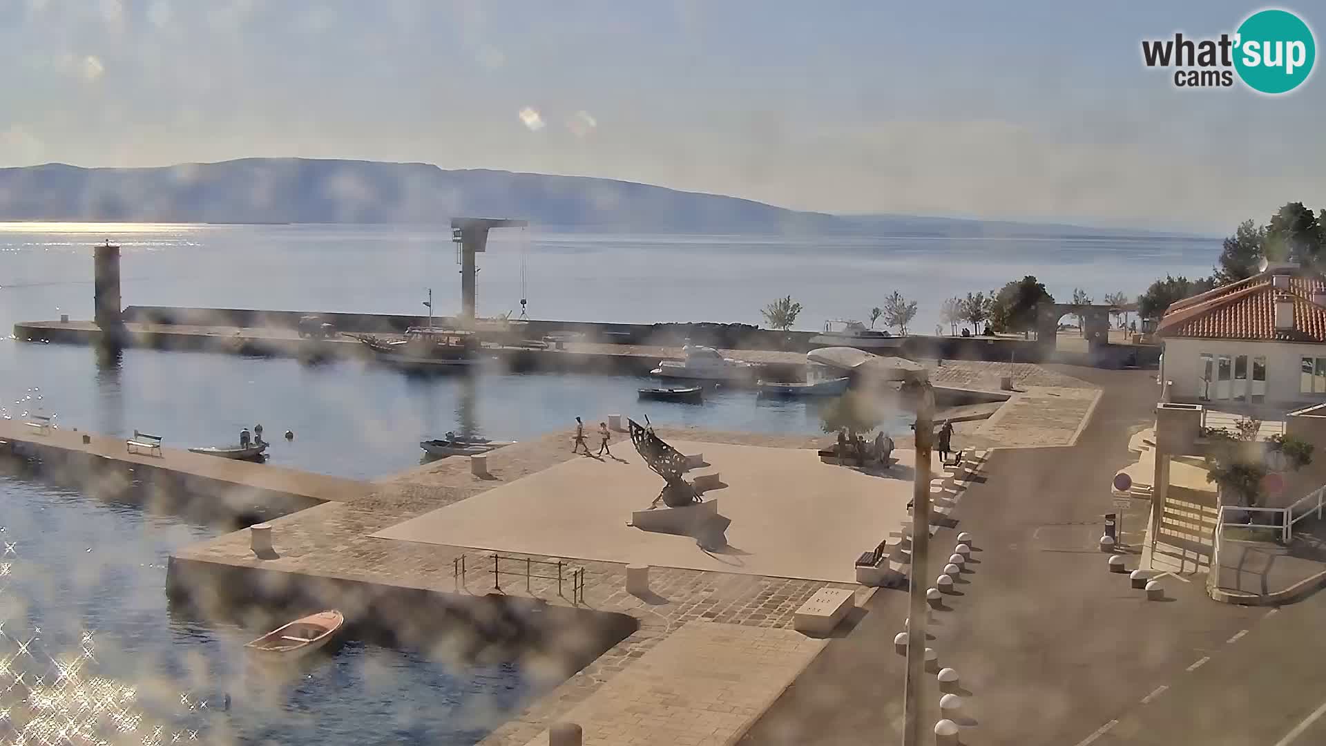 Senj Spletna kamera – pogled na obalo Senja