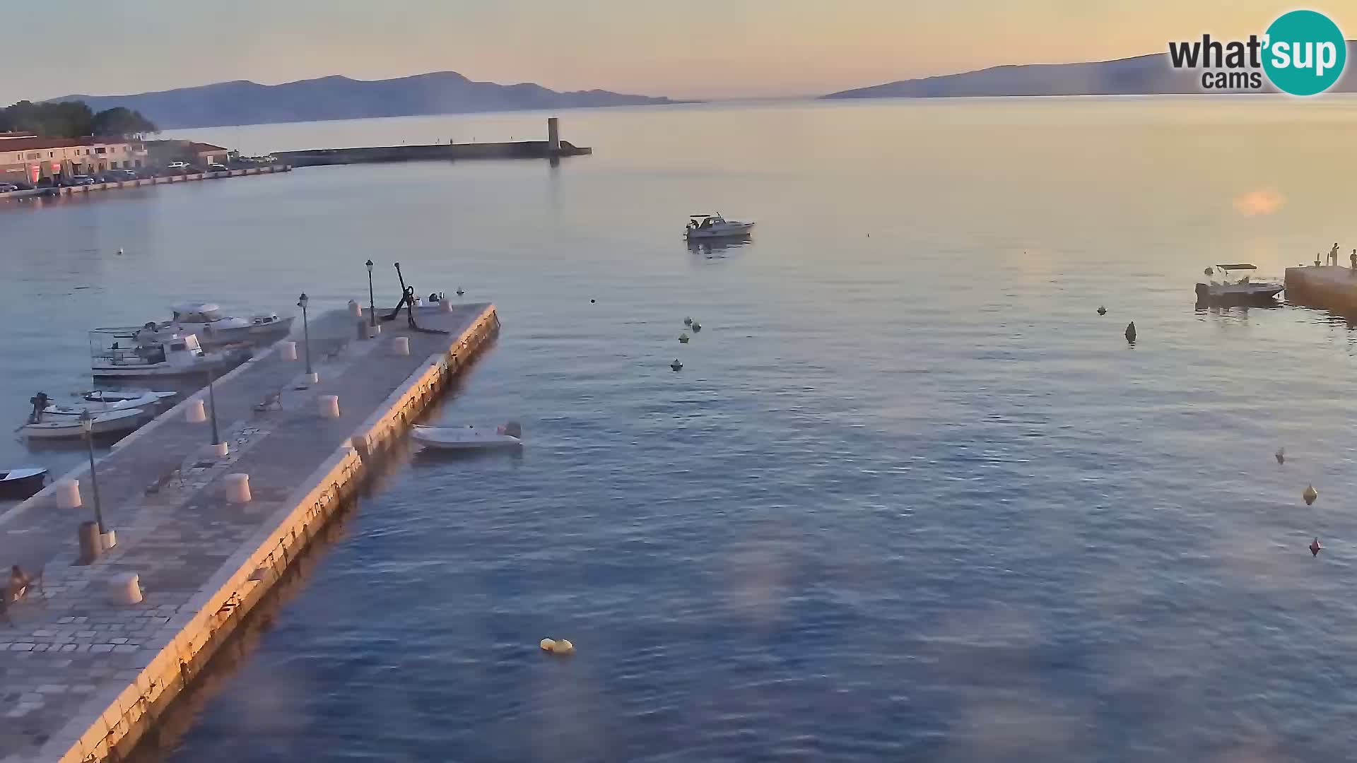 Senj Webcam – Panoramic view of Senj riva
