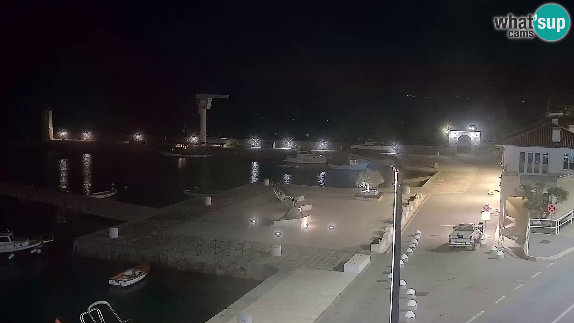 Senj Webcam – Panoramic view of Senj riva