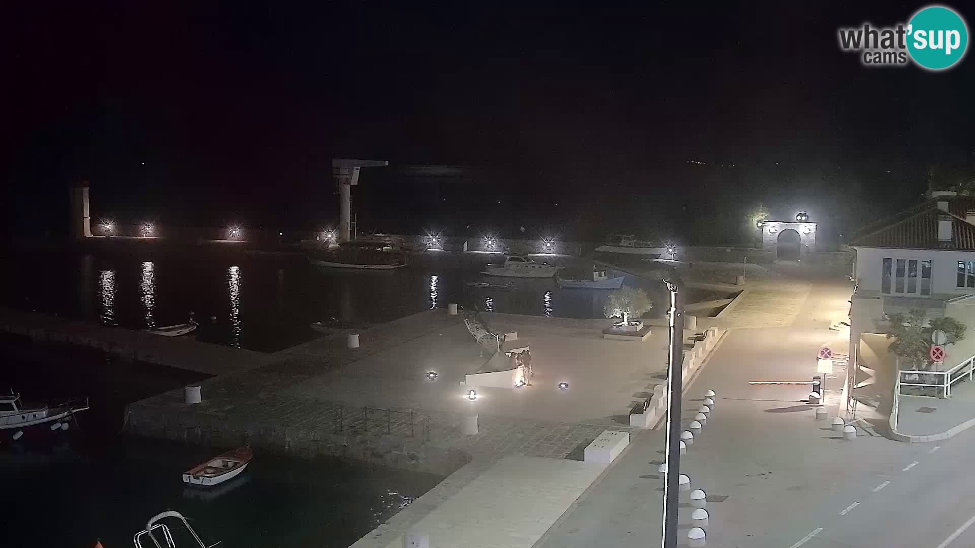 Senj Webcam – Panoramic view of Senj riva