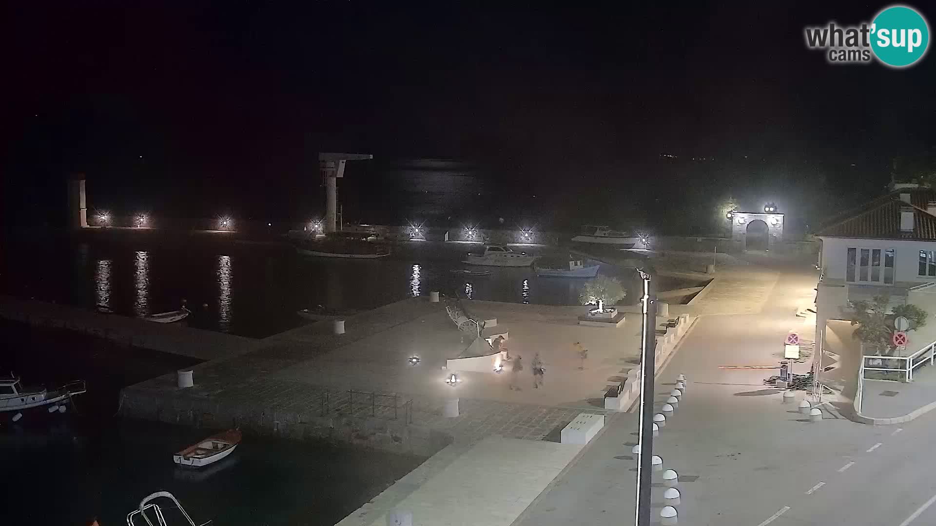 Senj Webcam – Panoramic view of Senj riva