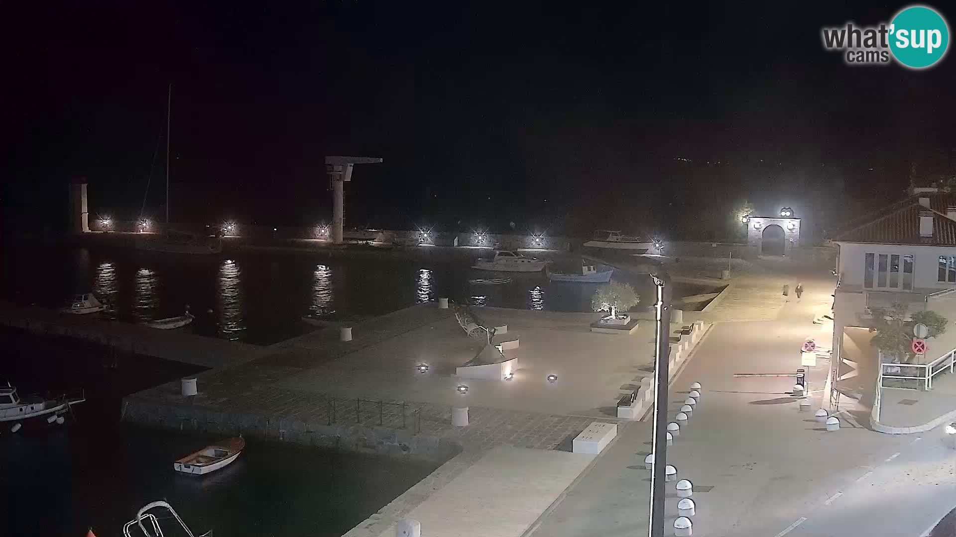 Senj Webcam – Panoramic view of Senj riva