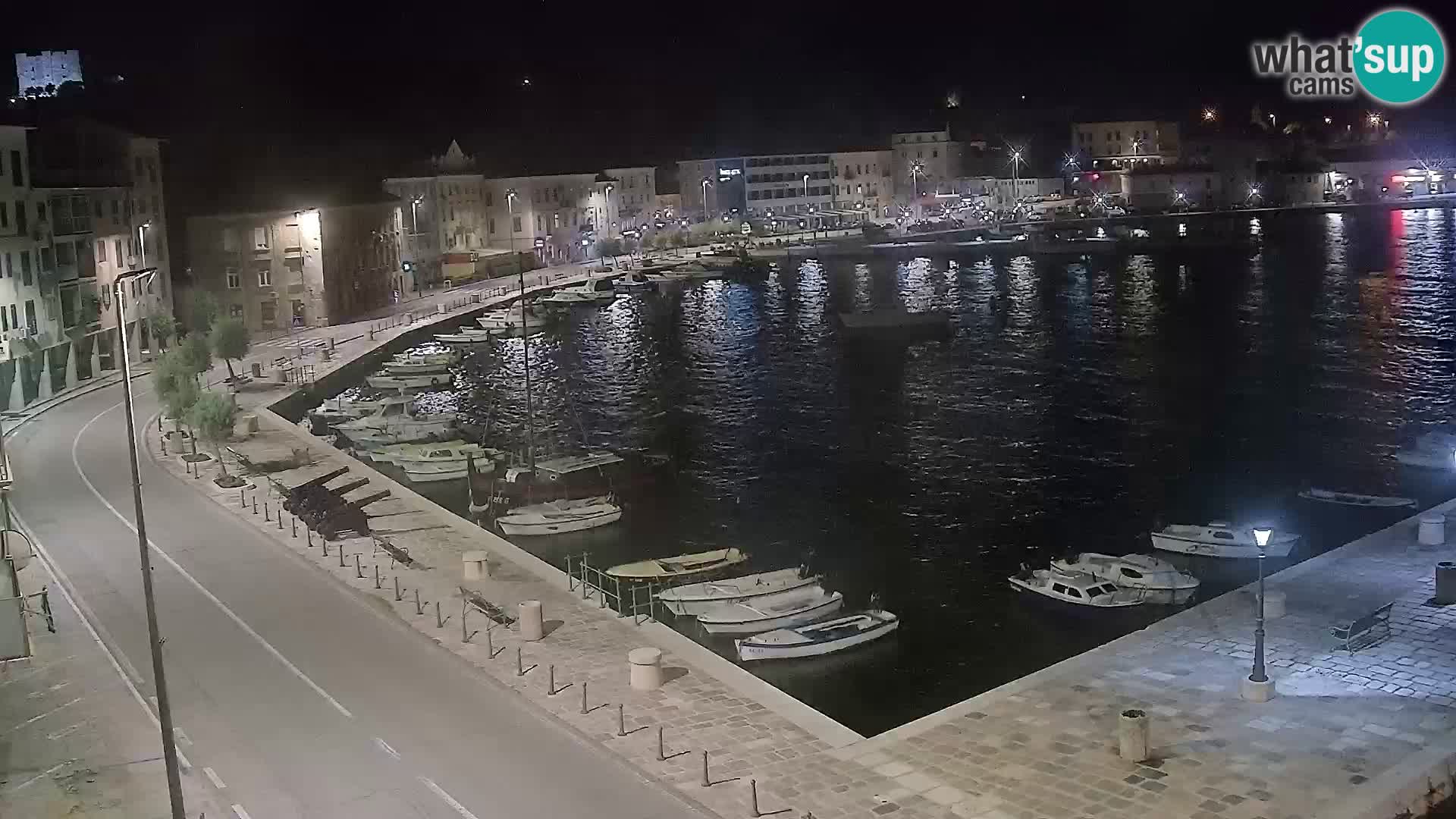 Senj camera en vivo – Vista panorámica de Senj riva