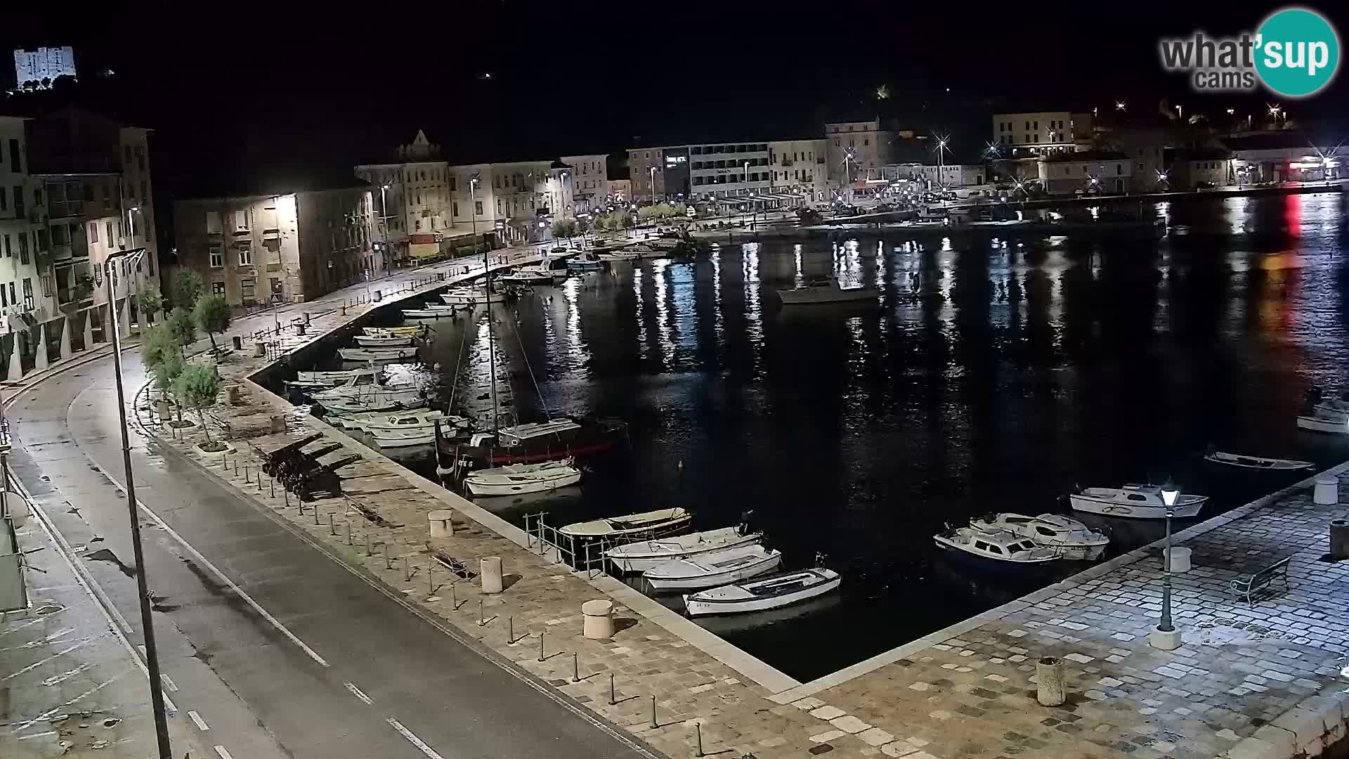Senj Webcam – Panoramic view of Senj riva