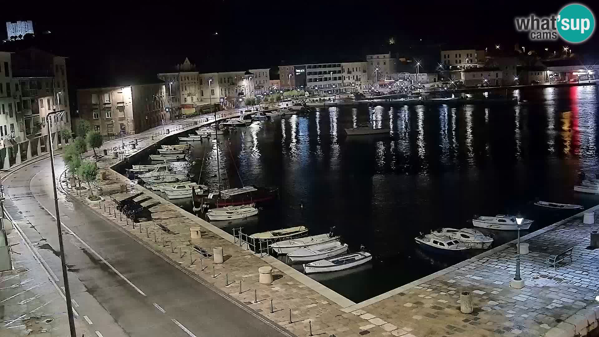 Senj Spletna kamera – pogled na obalo Senja