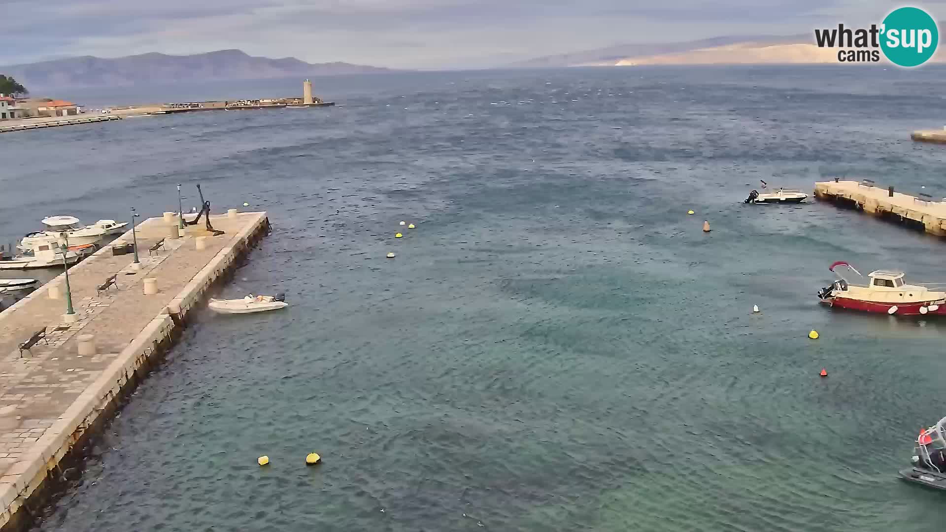 Senj Webcam – Panoramic view of Senj riva