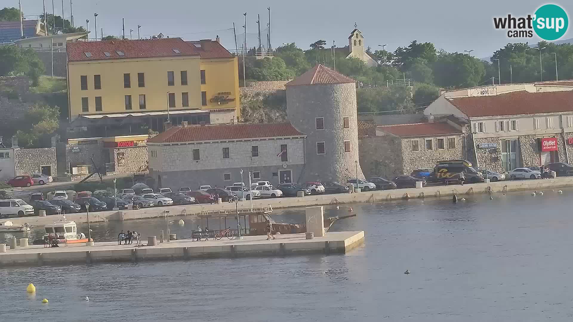 Senj Webcam – Panoramic view of Senj riva