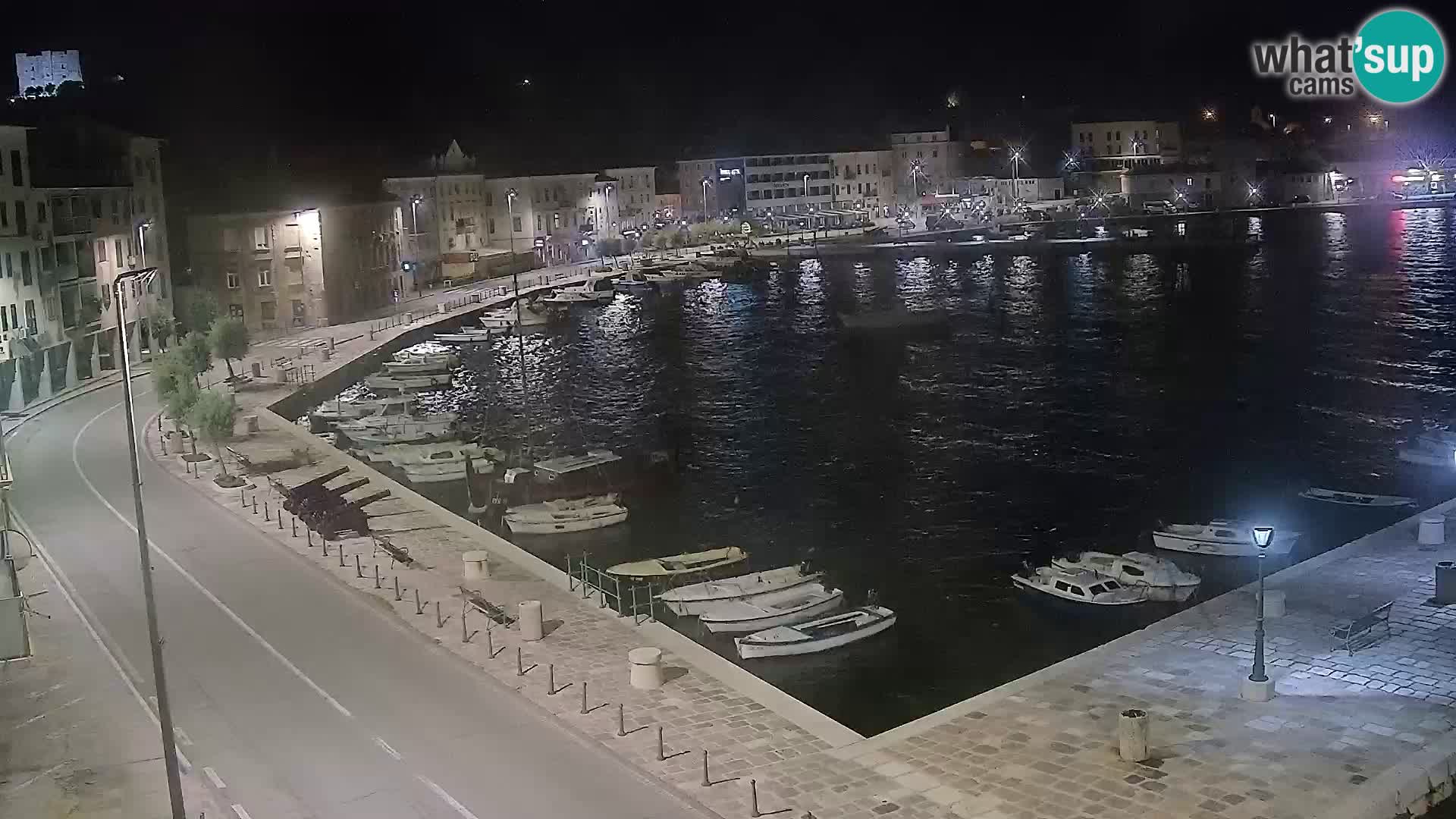Senj Webcam – Panoramic view of Senj riva
