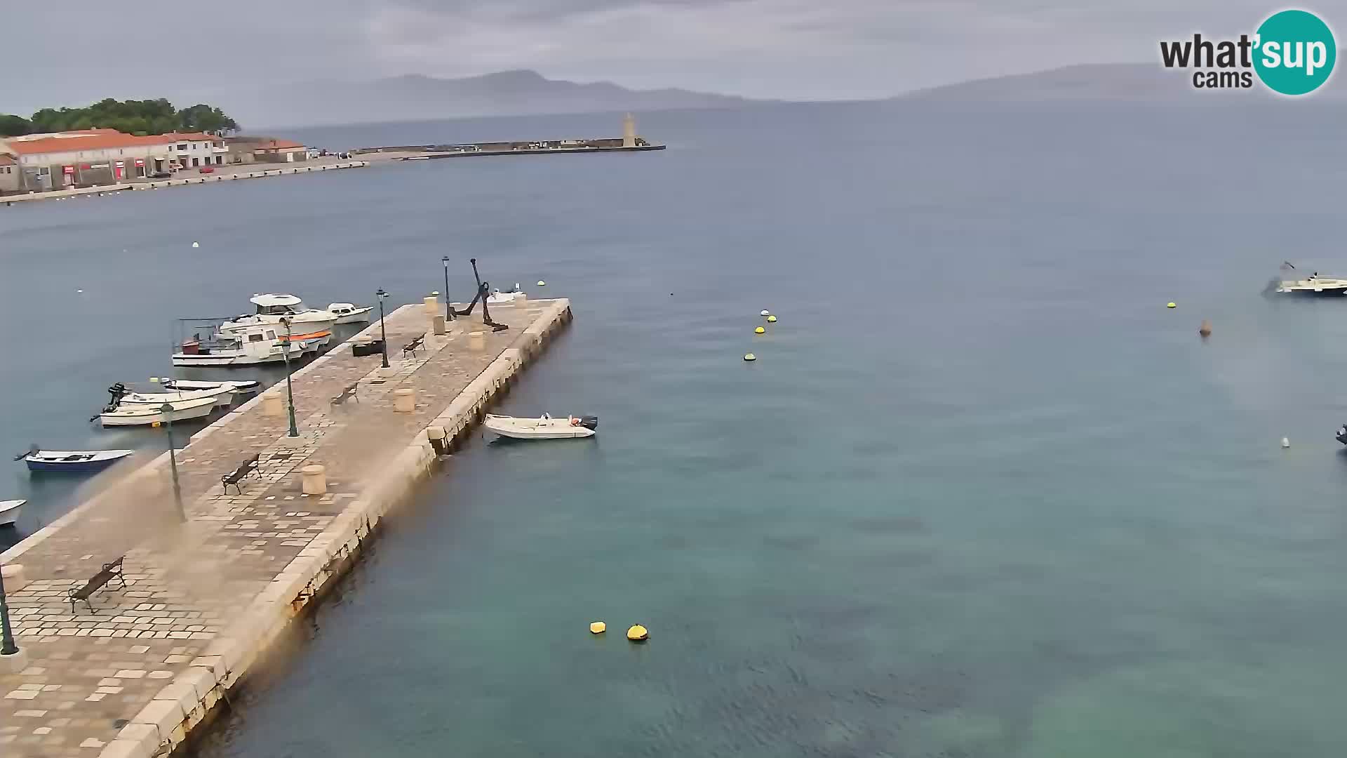 Kamera u živo Senj – Panoramski pogled na senjsku rivu