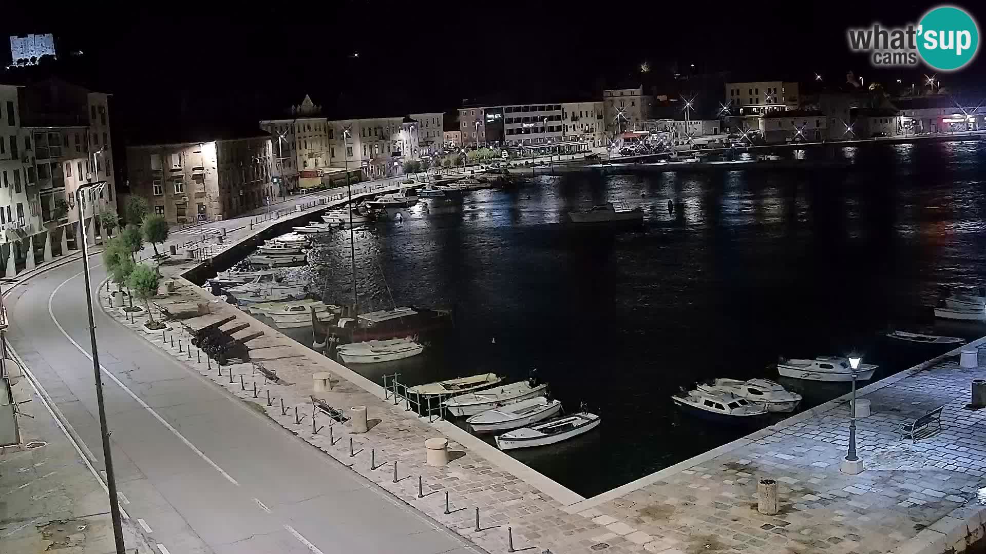 Senj camera en vivo – Vista panorámica de Senj riva