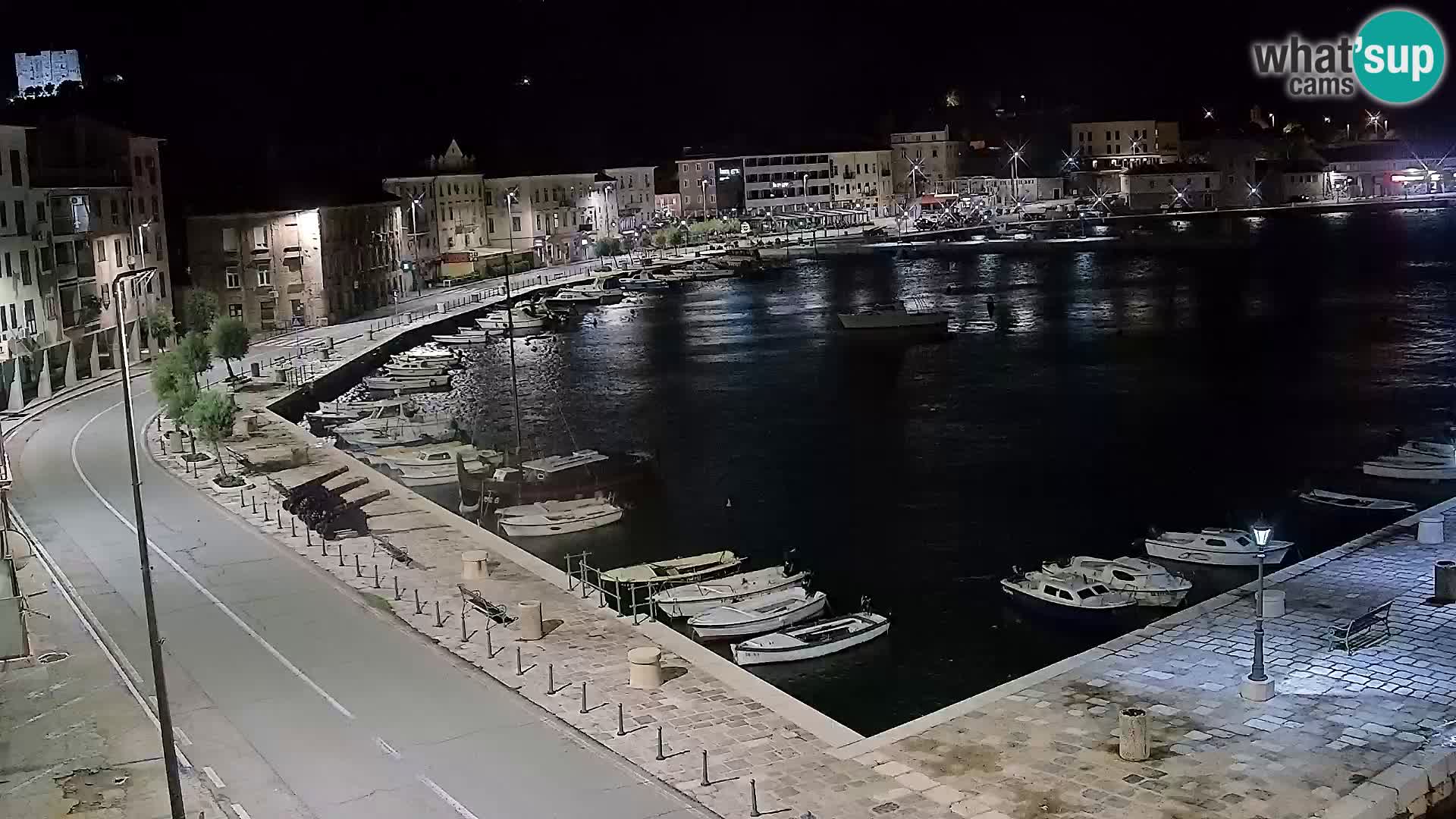 Senj Spletna kamera – pogled na obalo Senja
