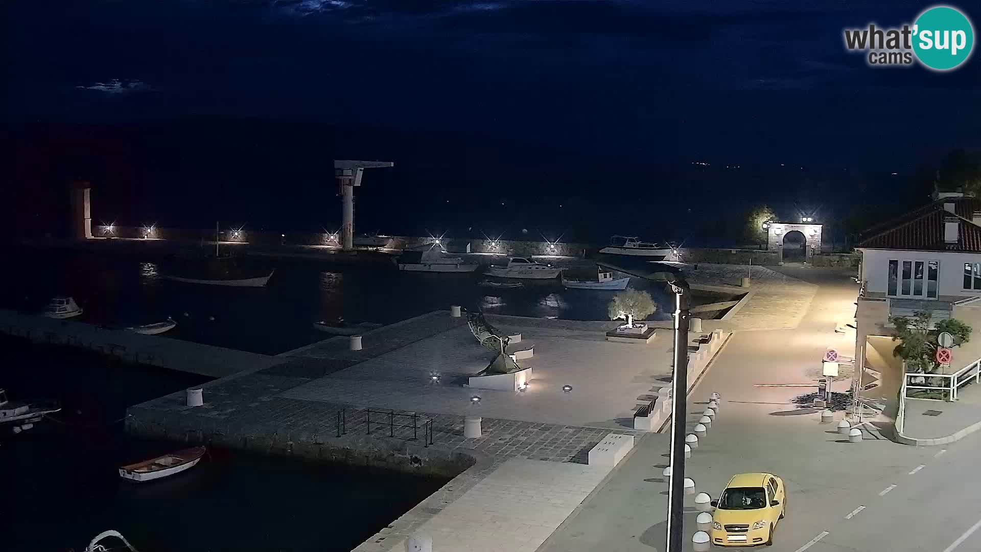 Senj Webcam – Panoramic view of Senj riva