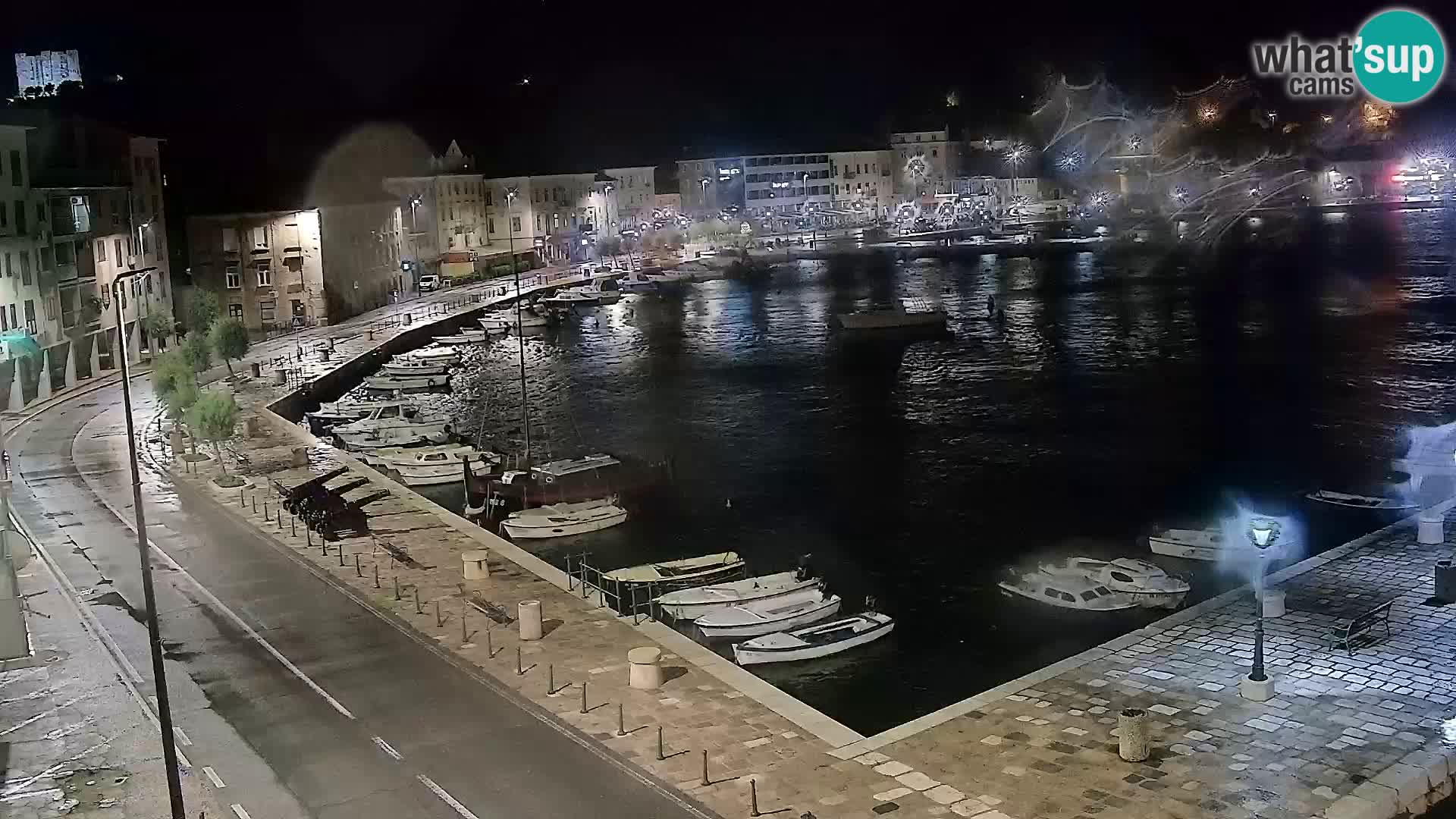 Senj camera en vivo – Vista panorámica de Senj riva