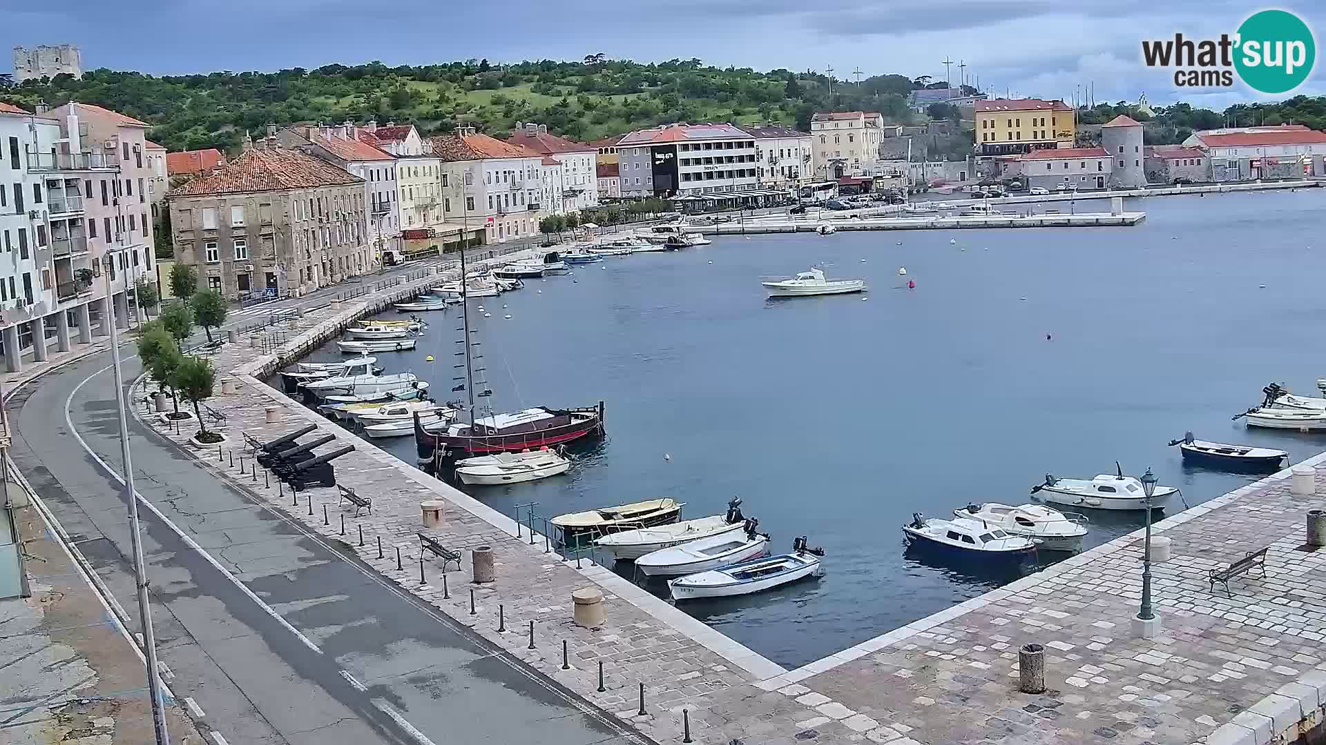 Senj Spletna kamera – pogled na obalo Senja