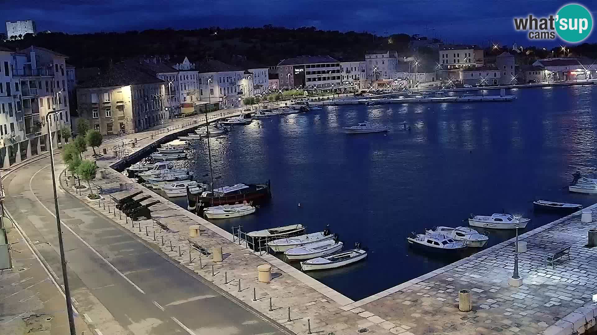 Senj Webcam – Panoramic view of Senj riva