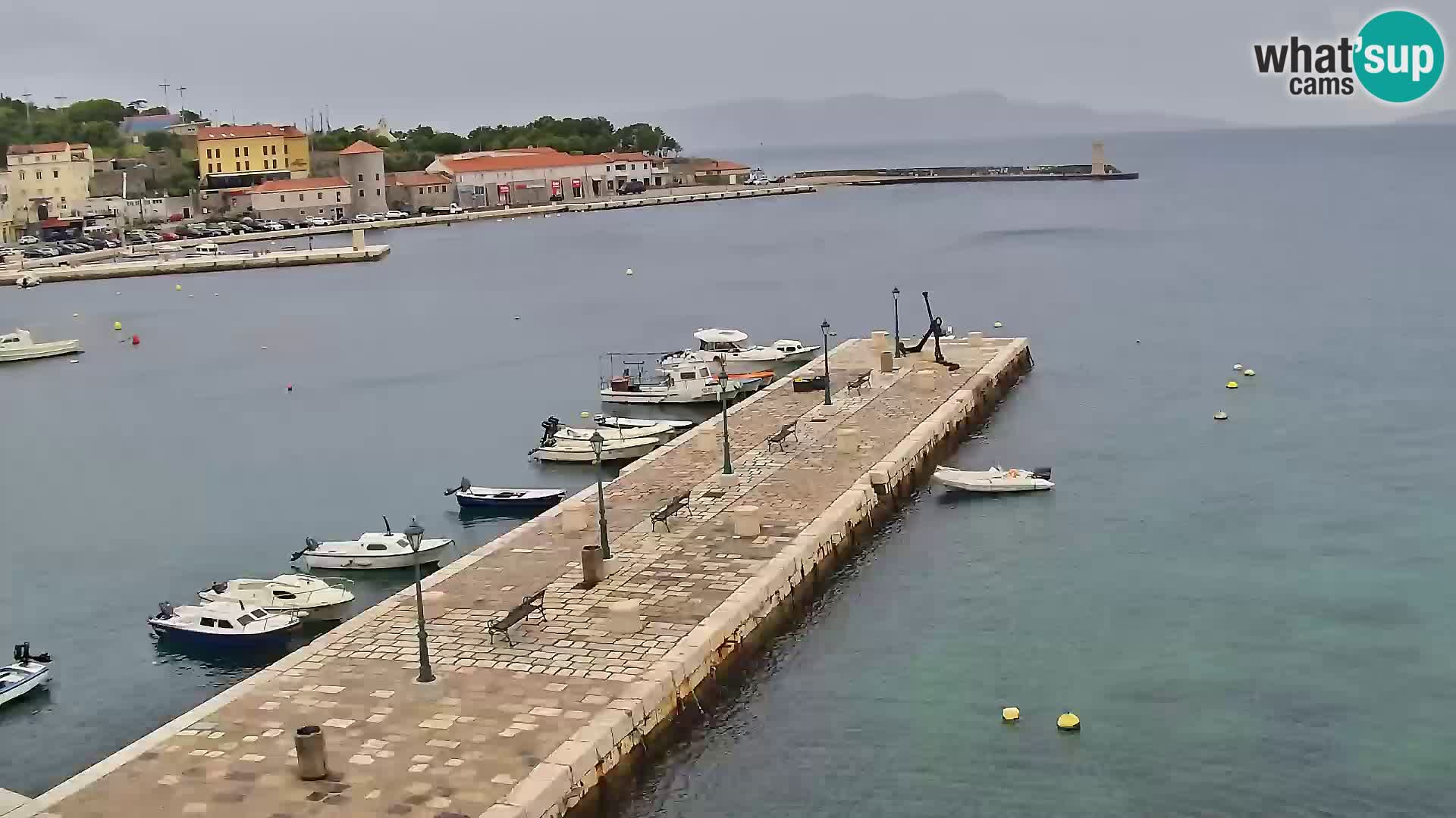 Senj Spletna kamera – pogled na obalo Senja