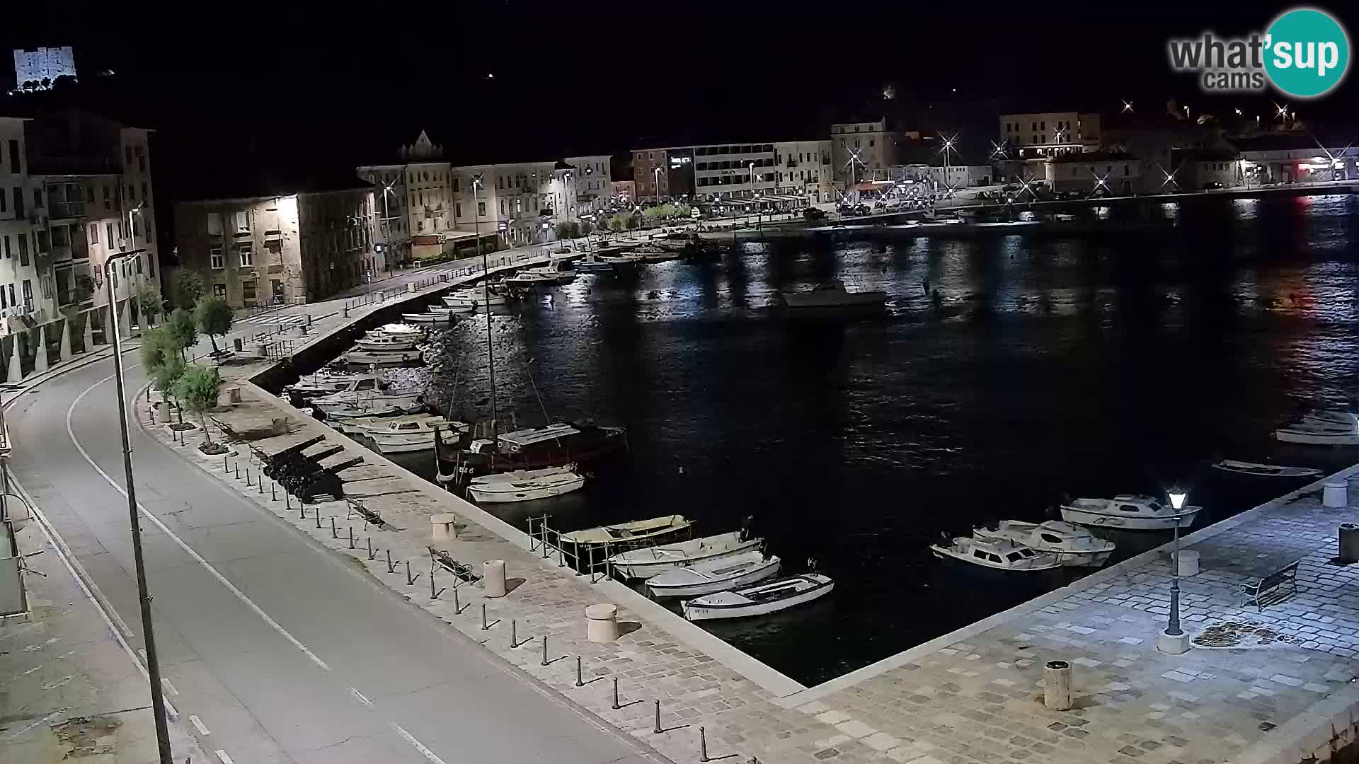 Senj Spletna kamera – pogled na obalo Senja