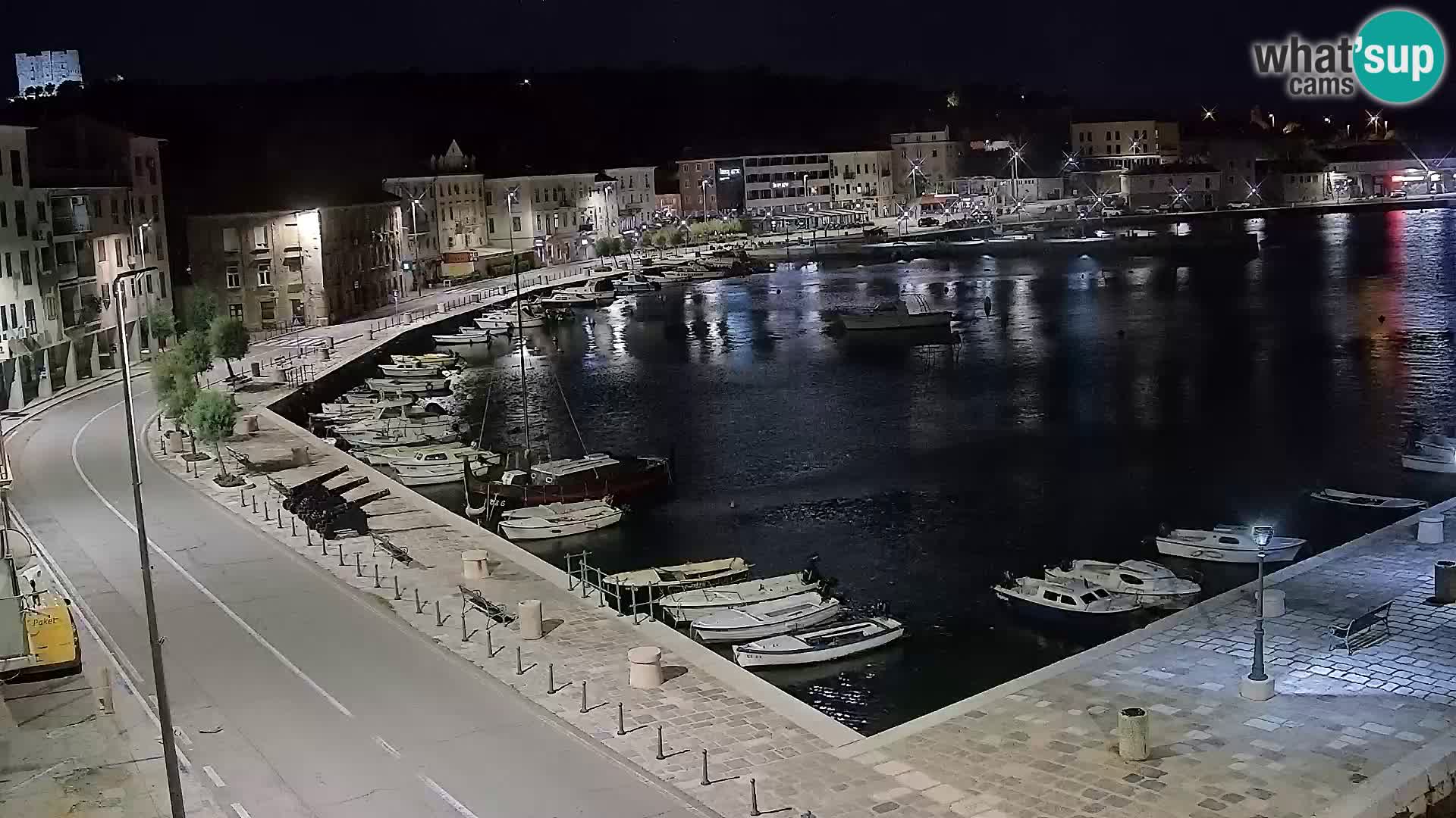 Senj Webcam – Panoramic view of Senj riva