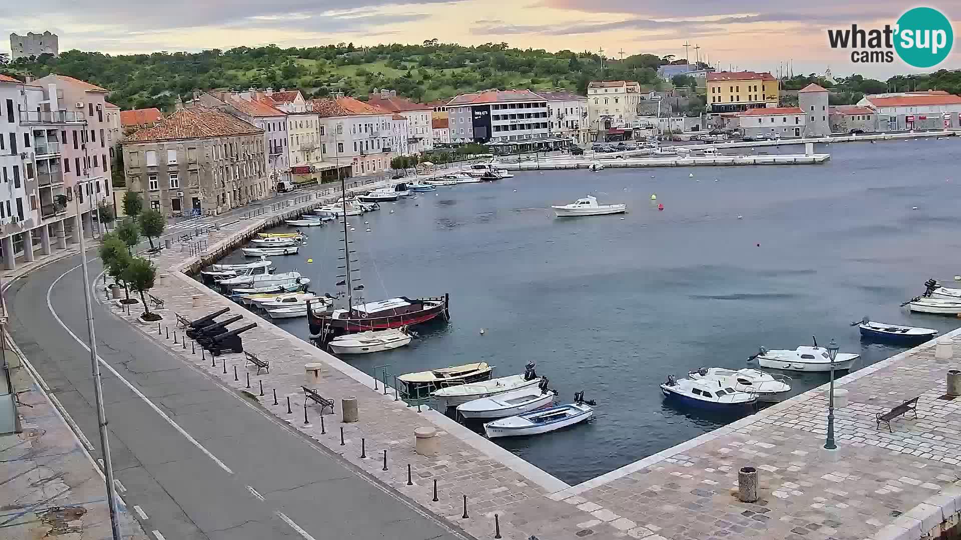 Senj Spletna kamera – pogled na obalo Senja