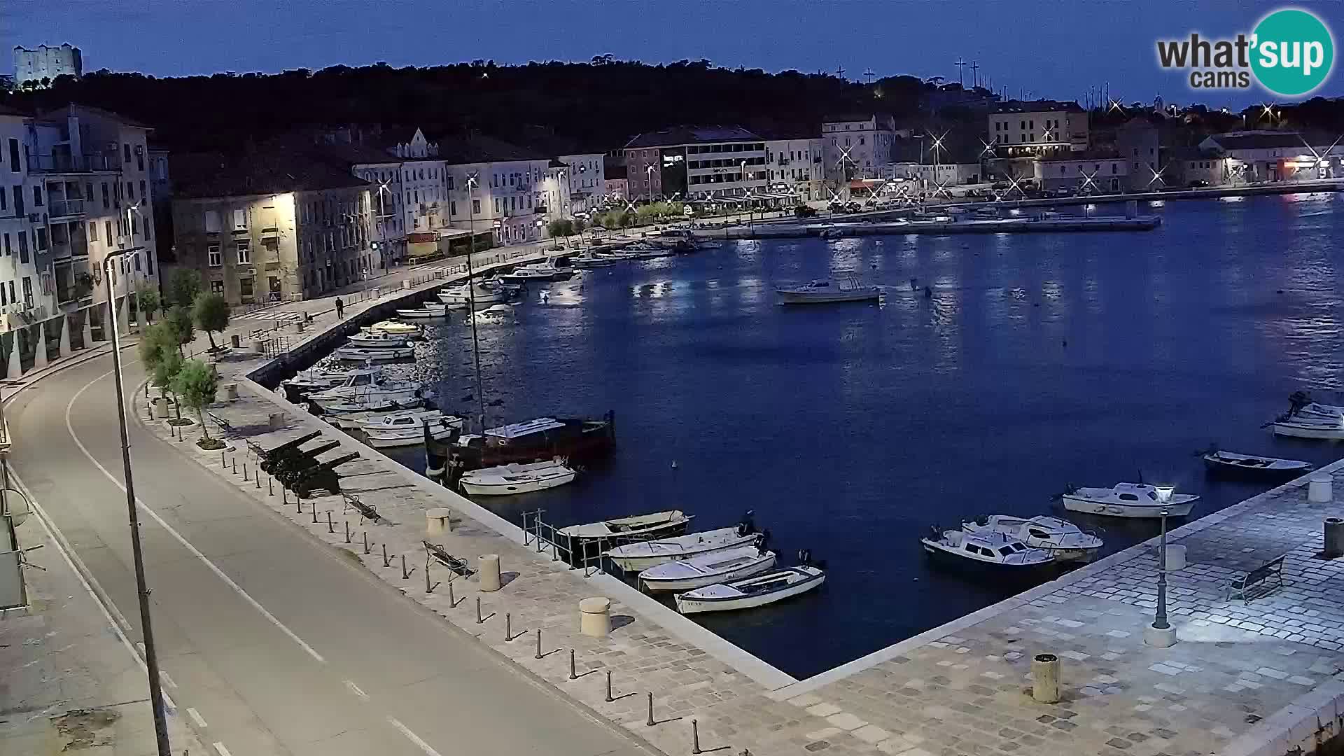 Senj Spletna kamera – pogled na obalo Senja
