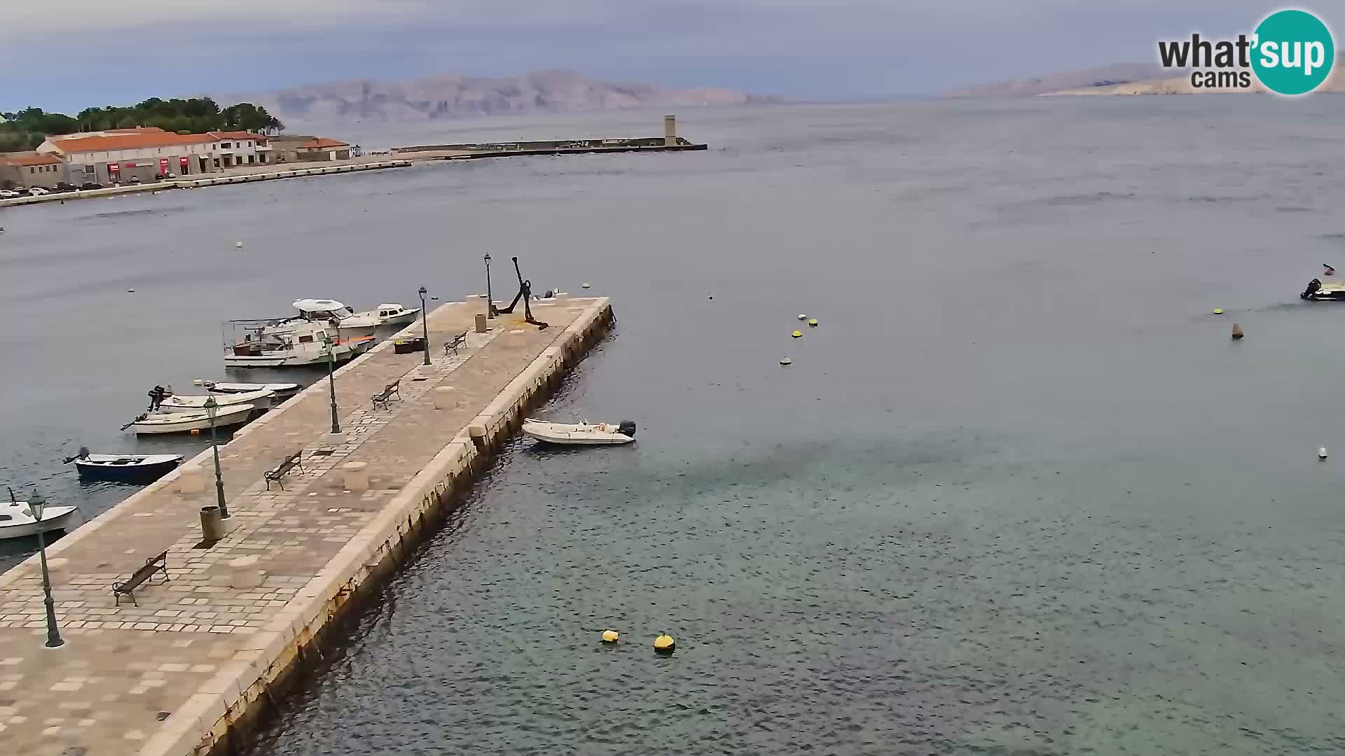 Senj Webcam – Panoramic view of Senj riva