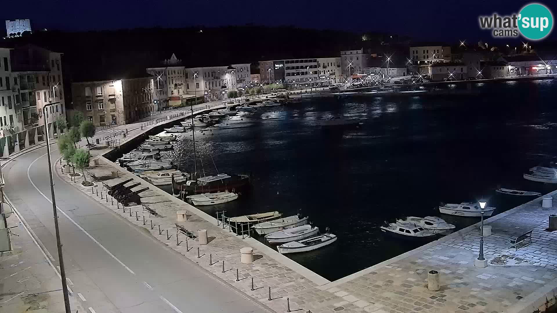 Senj Spletna kamera – pogled na obalo Senja