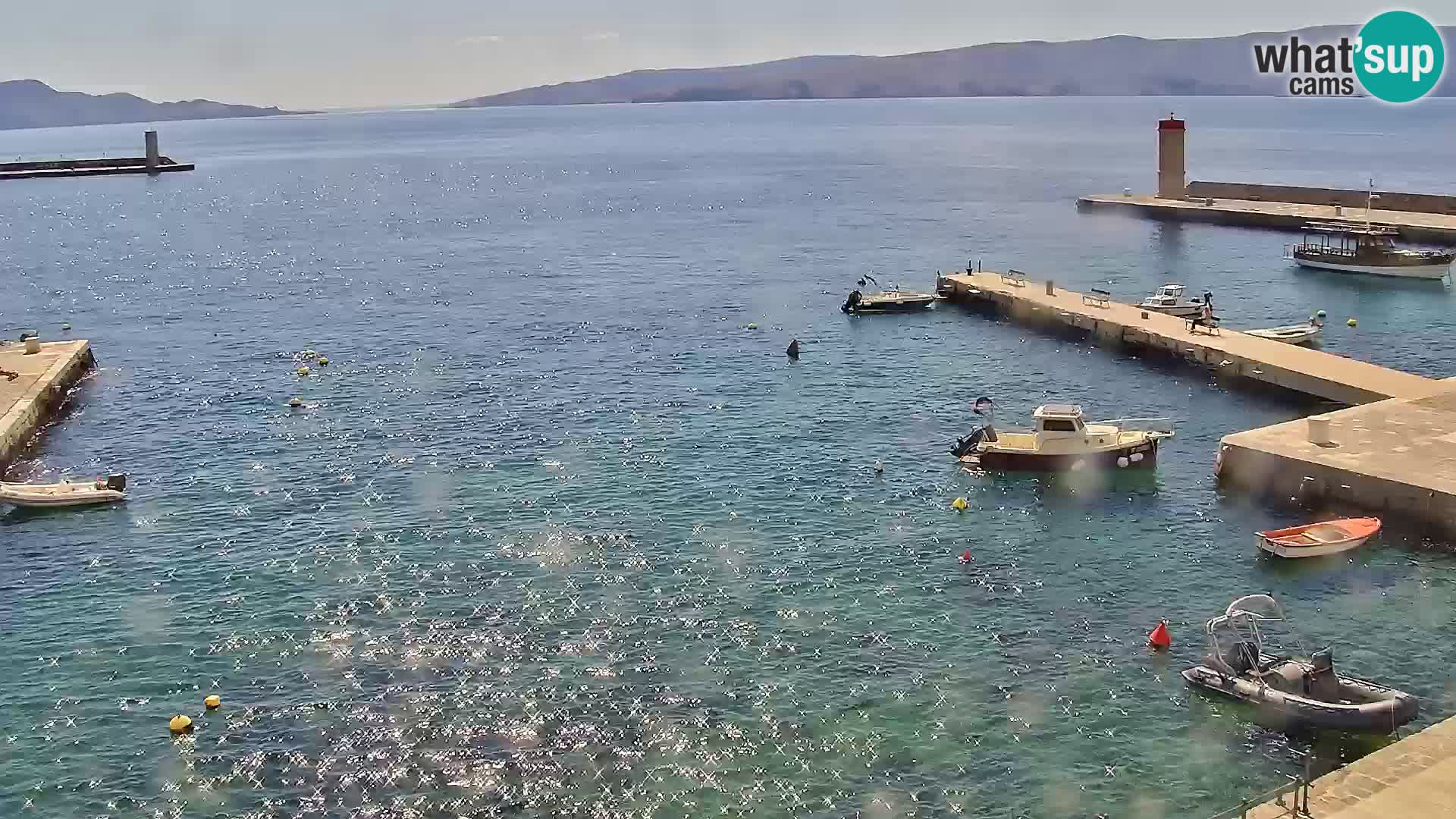 Kamera u živo Senj – Panoramski pogled na senjsku rivu