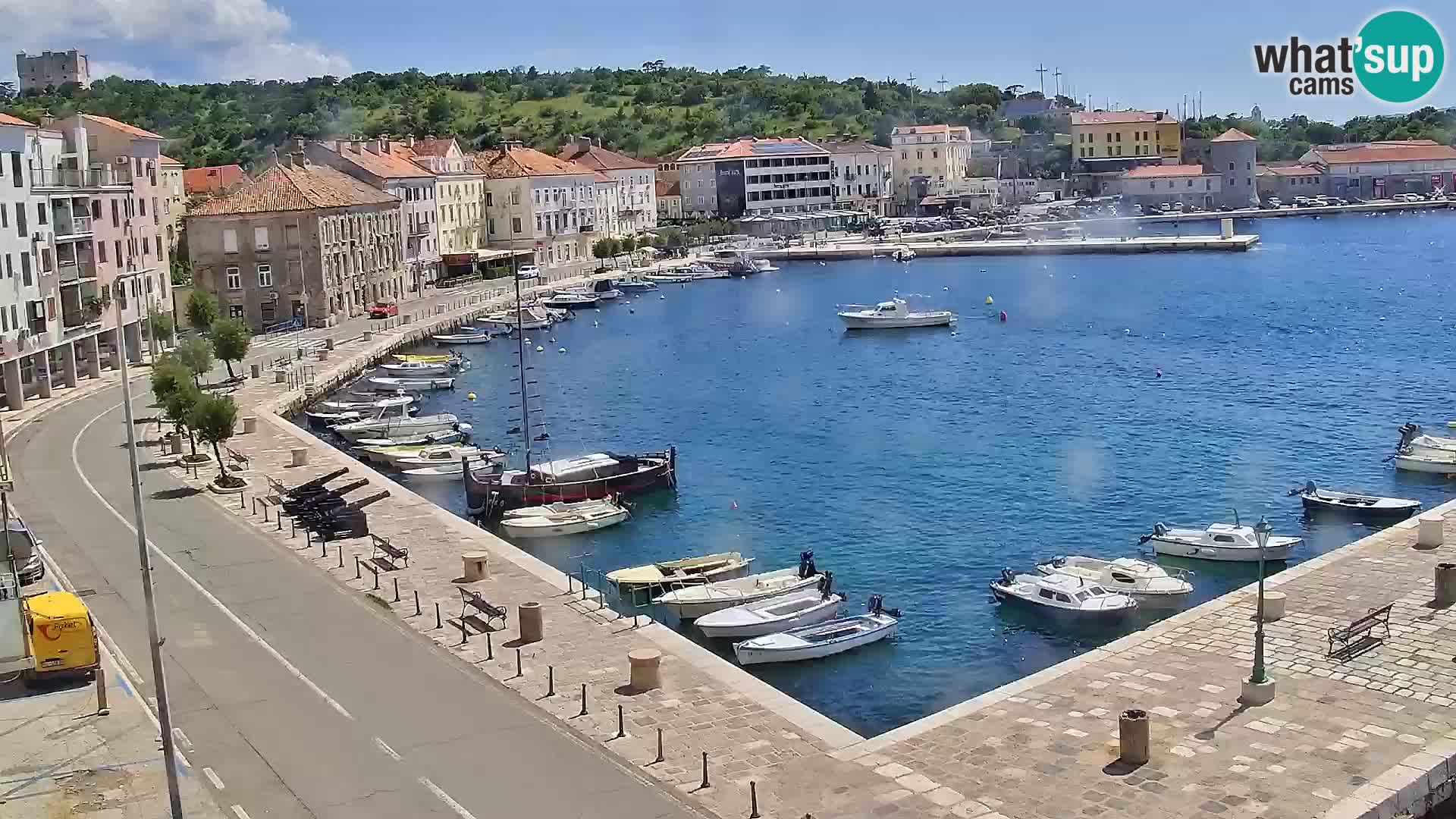 Senj Spletna kamera – pogled na obalo Senja