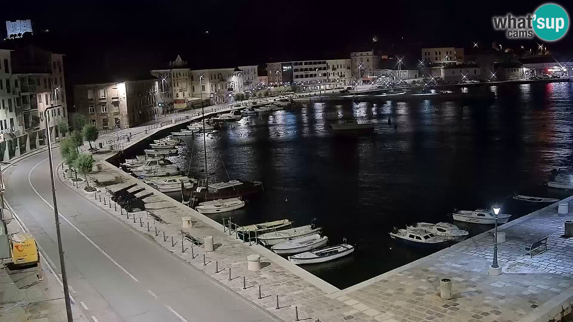 Senj Webcam – Panoramic view of Senj riva