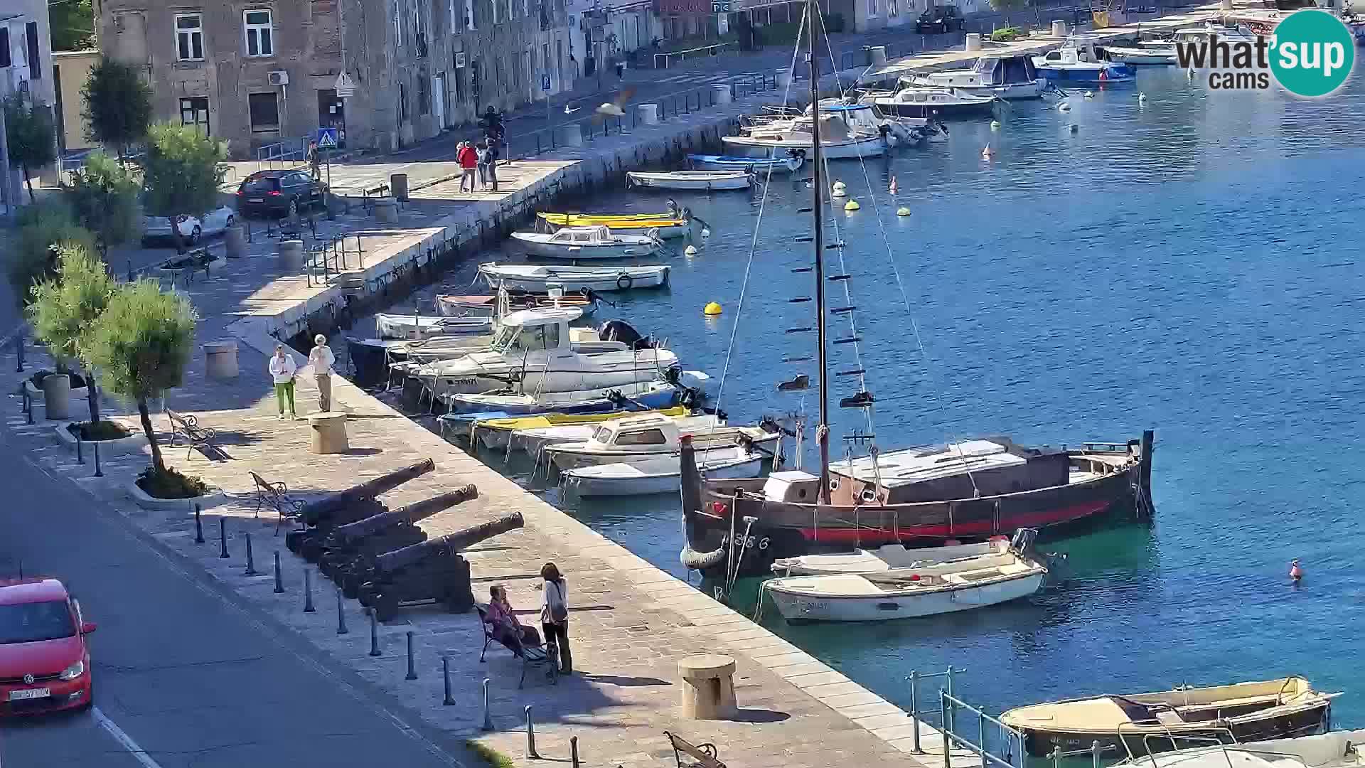 Senj camera en vivo – Vista panorámica de Senj riva
