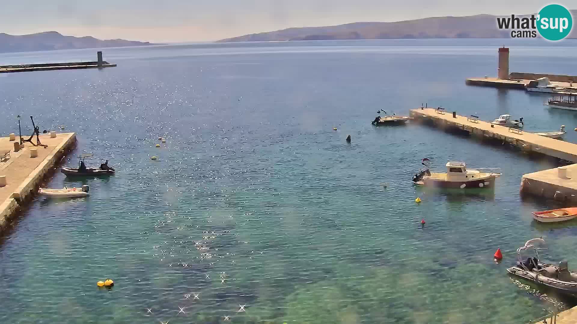 Senj camera en vivo – Vista panorámica de Senj riva