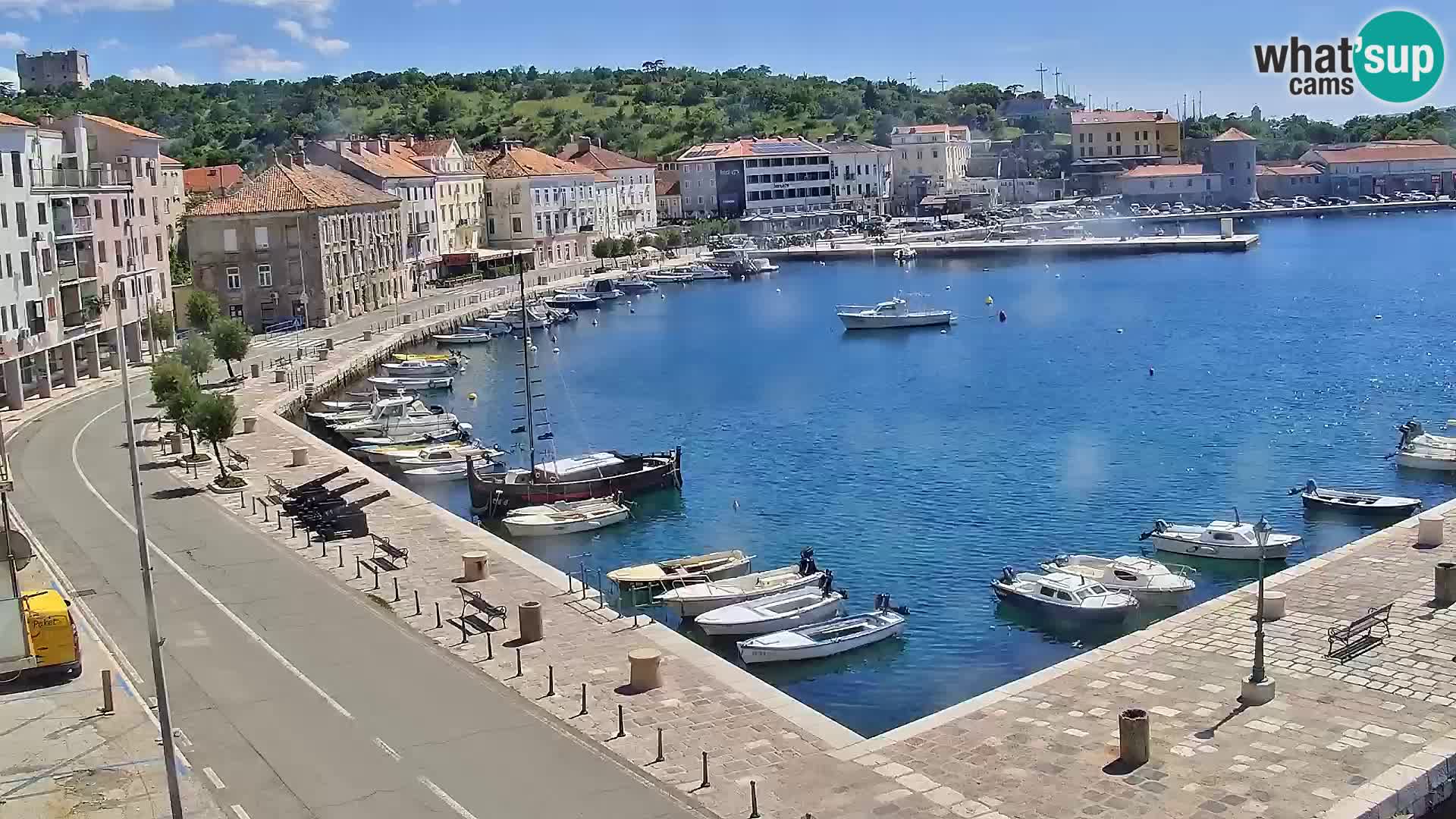 Senj Spletna kamera – pogled na obalo Senja