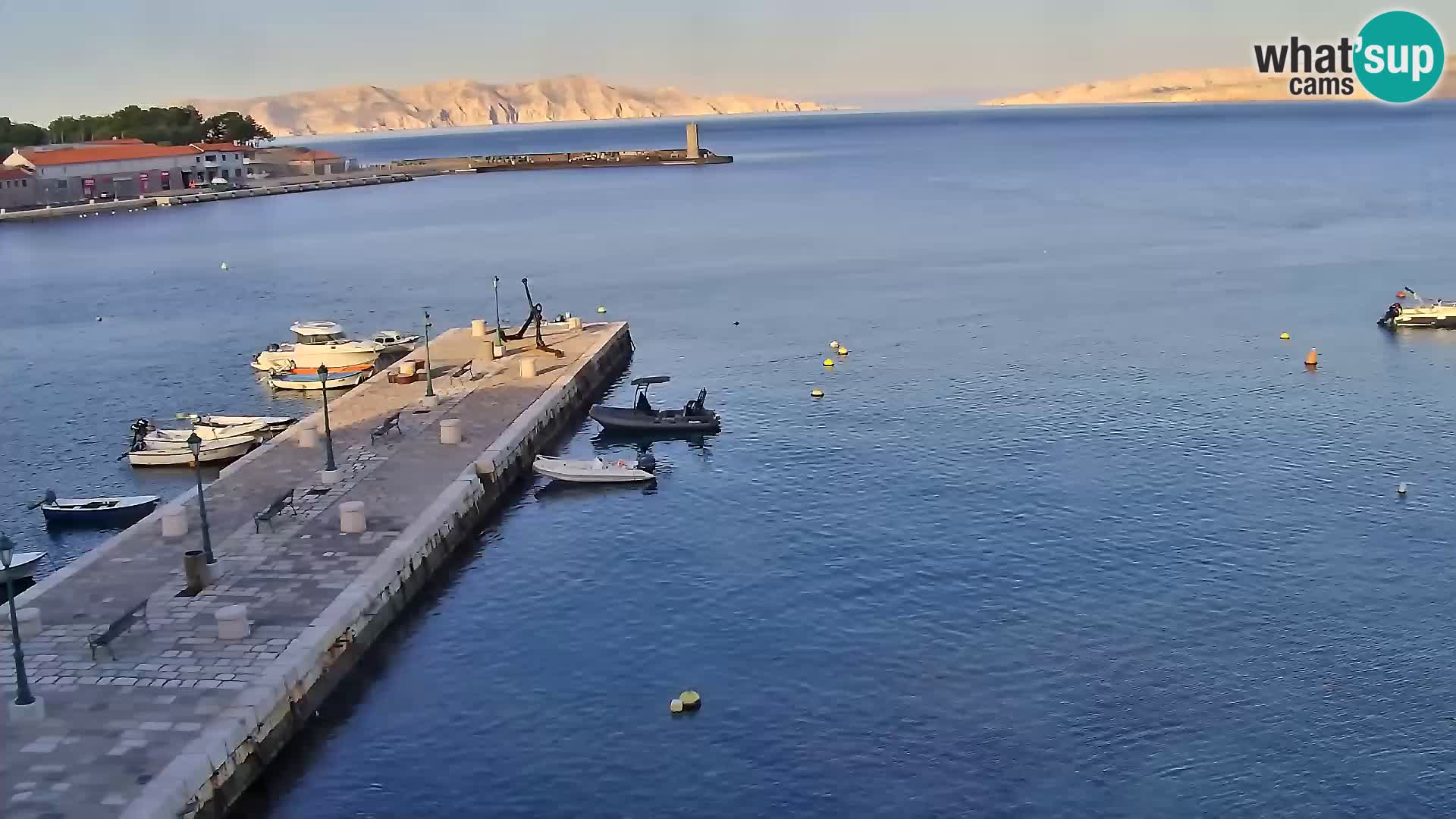 Senj Webcam – Panoramic view of Senj riva
