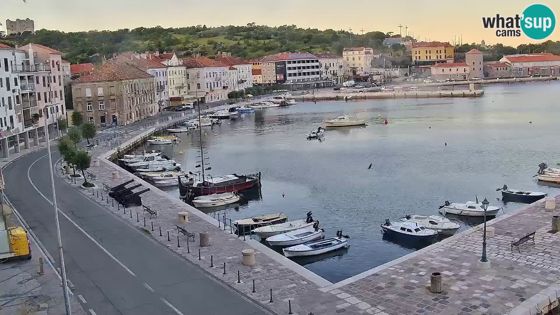 Webcam Segna – Panorama dell’lungomare di Senj