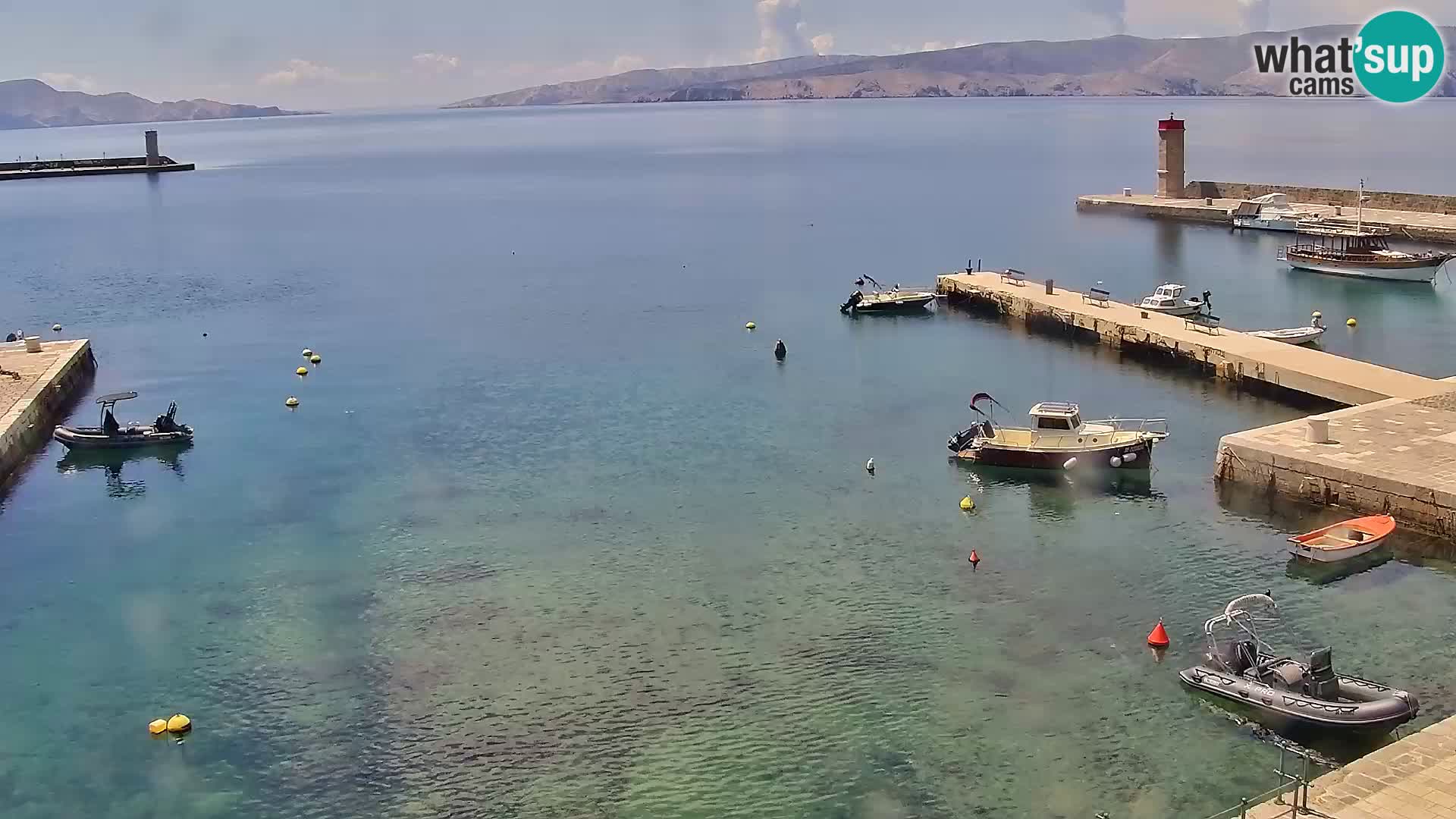 Senj Spletna kamera – pogled na obalo Senja